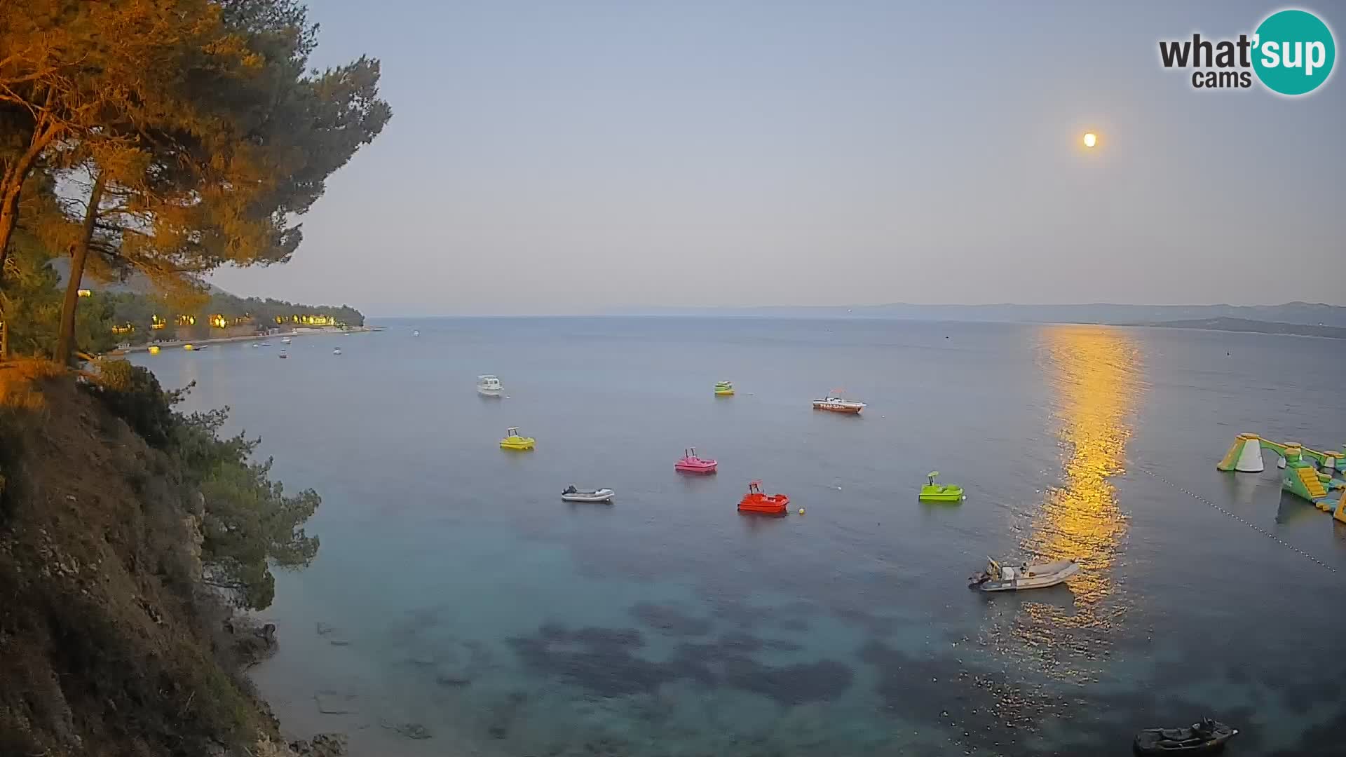 Webcam plage Potočine Bol – Vue en direct sur Borak Beach, île de Brač