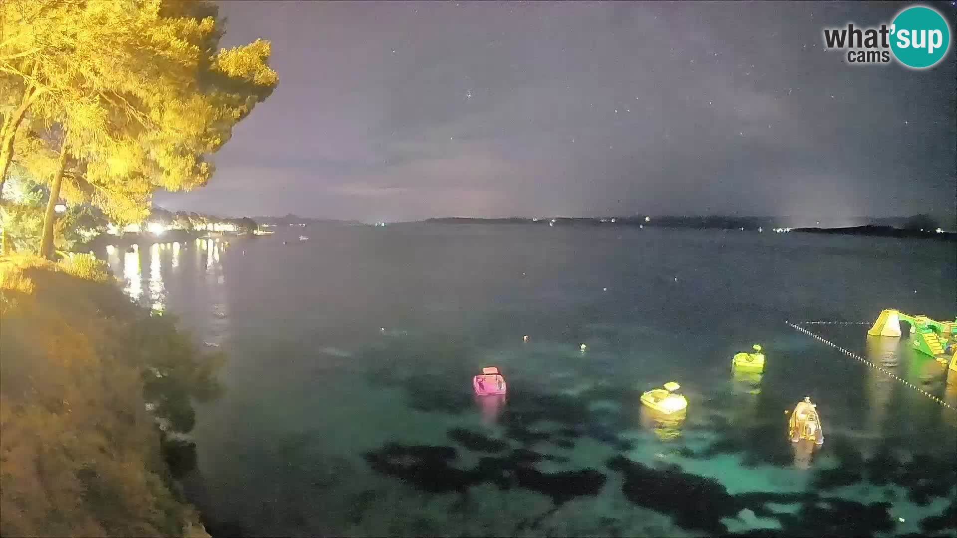 Webcam Potočine Beach Bol – Live View of Borak Beach, Brač Island