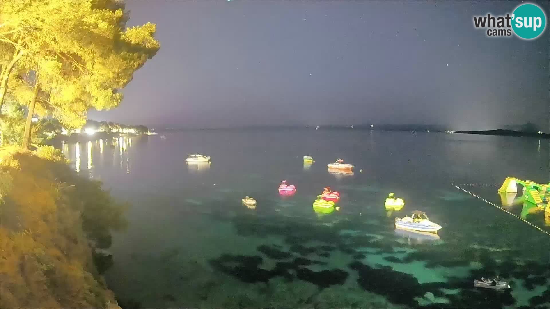 Webcam Potočine Beach Bol – Live View of Borak Beach, Brač Island
