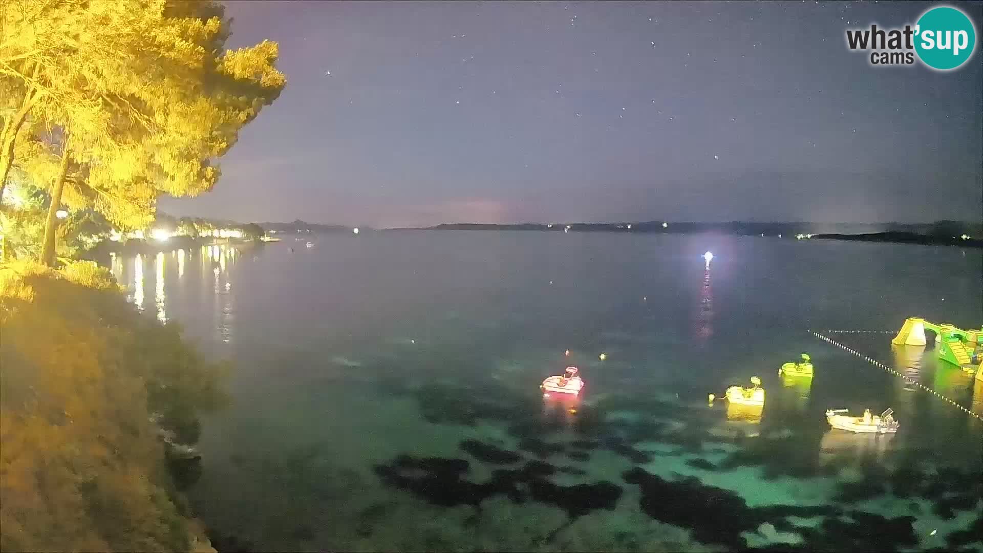 Webcam Strand Potočine Bol – Liveblick auf Borak Beach, Insel Brač