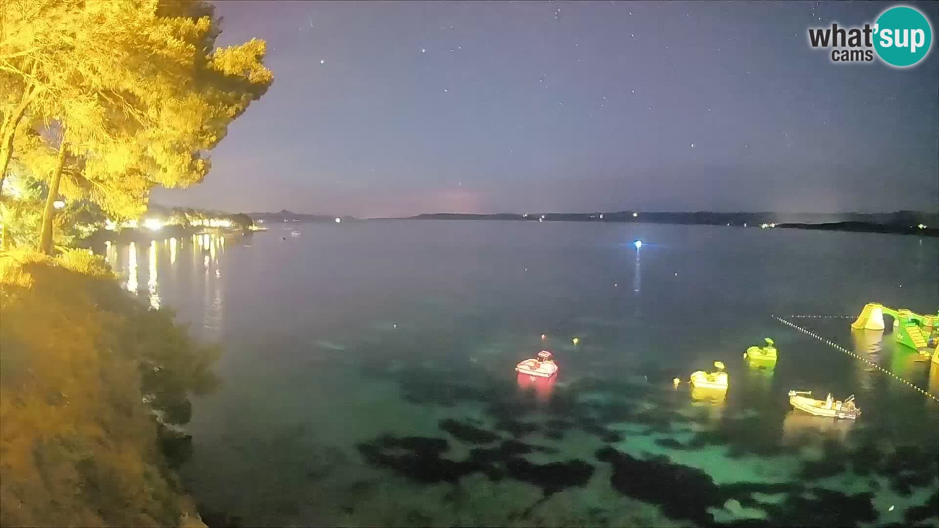 Webcam Strand Potočine Bol – Liveblick auf Borak Beach, Insel Brač