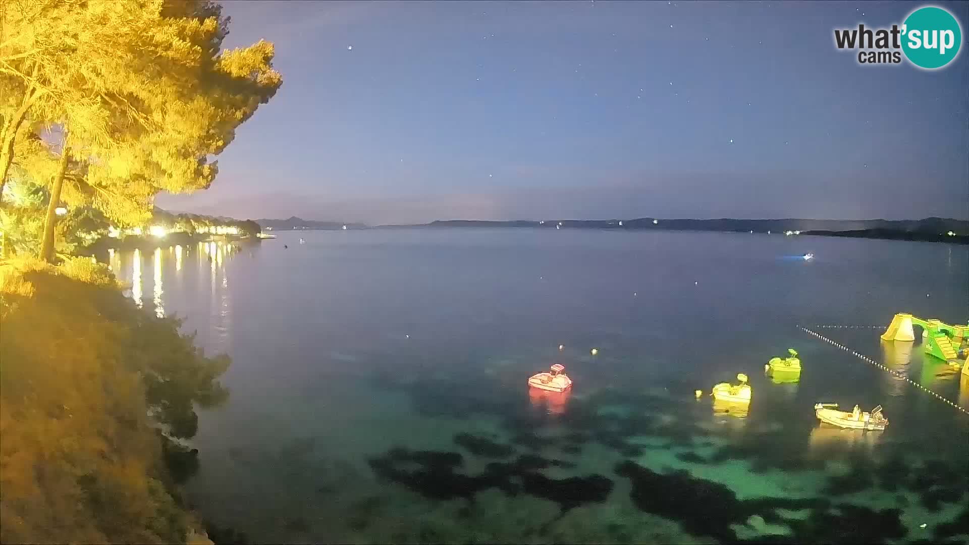 Webcam Strand Potočine Bol – Liveblick auf Borak Beach, Insel Brač