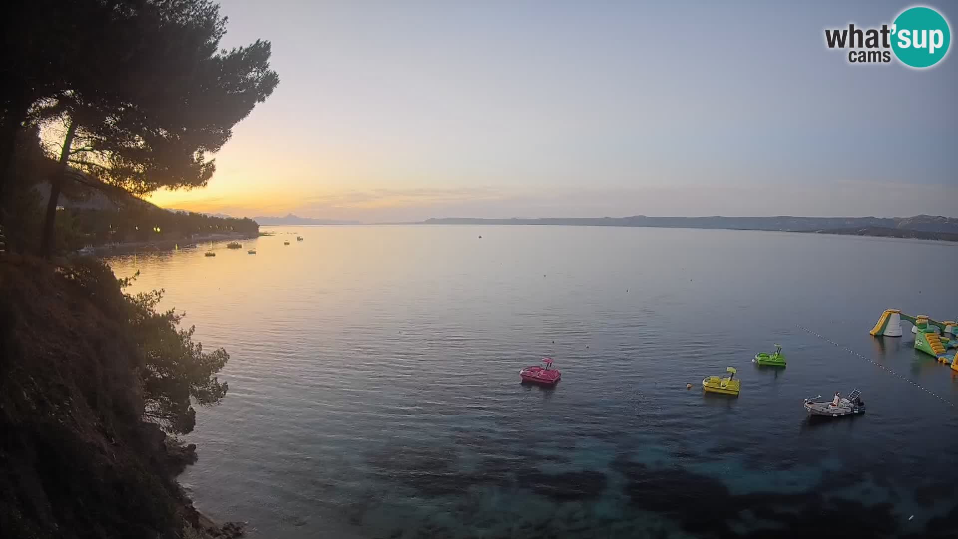 Webcam Strand Potočine Bol – Liveblick auf Borak Beach, Insel Brač