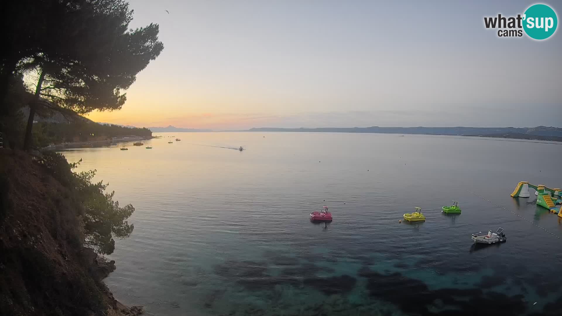 Webcam Strand Potočine Bol – Liveblick auf Borak Beach, Insel Brač