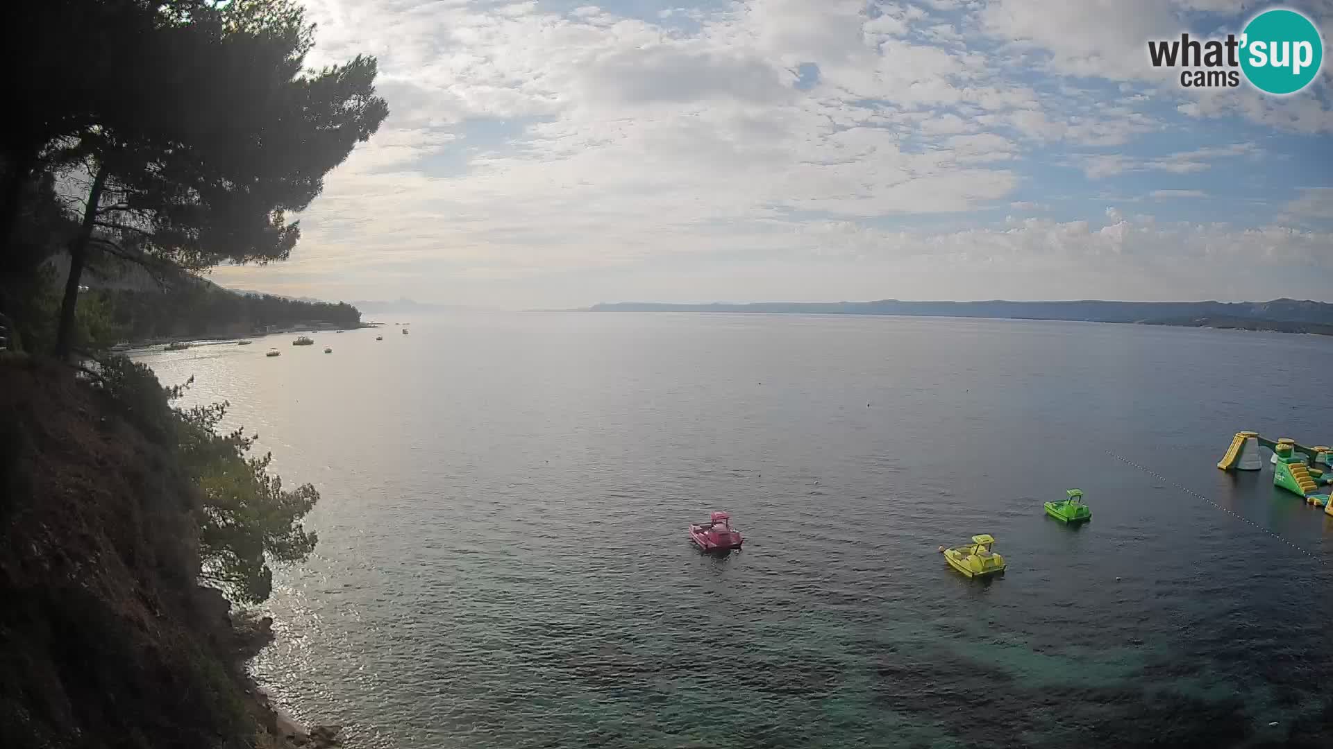 Webcam Playa Potočine Bol – Vista en vivo de Borak Beach, Isla de Brač