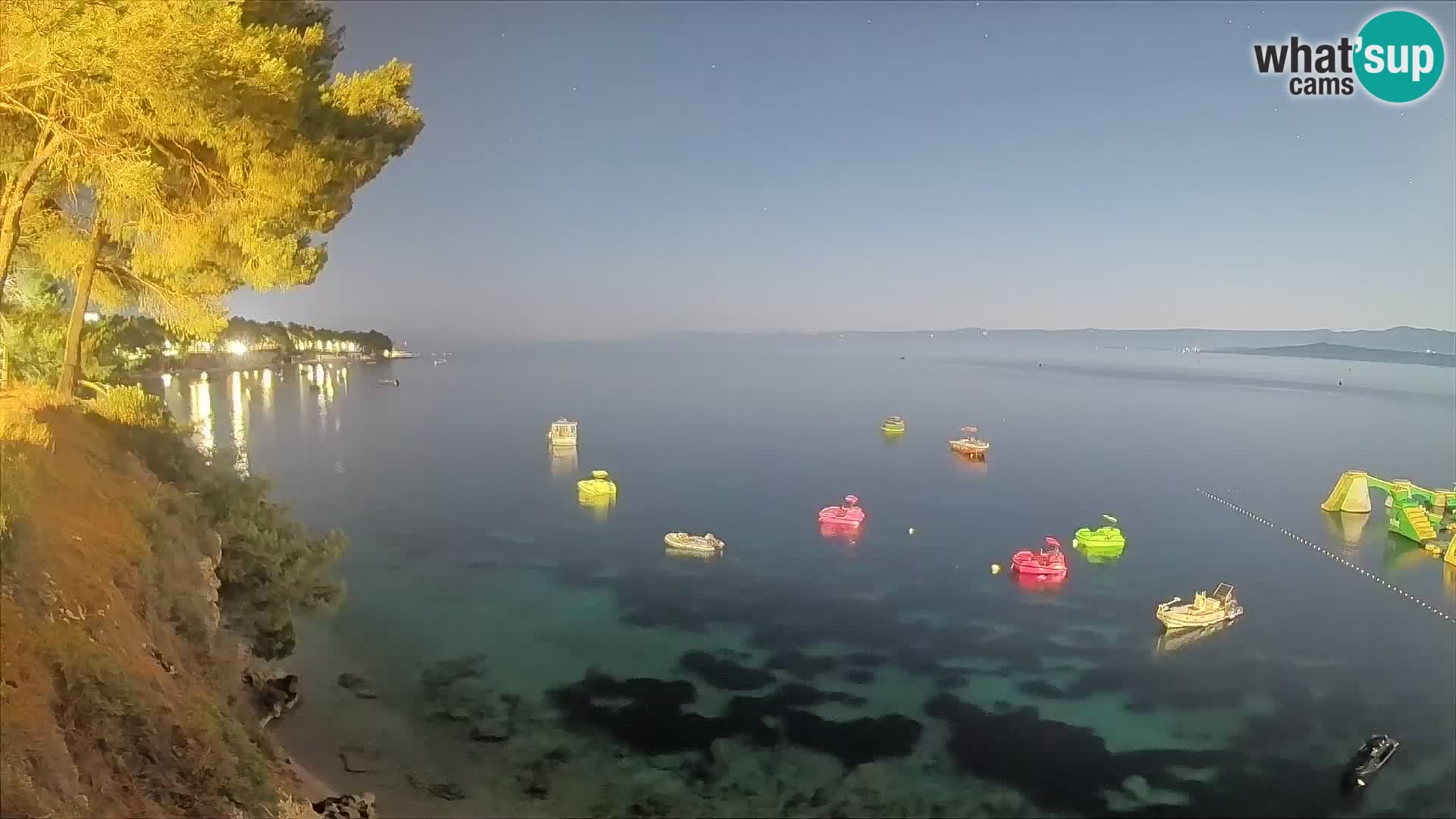 Webcam Potočine Beach Bol – Live View of Borak Beach, Brač Island