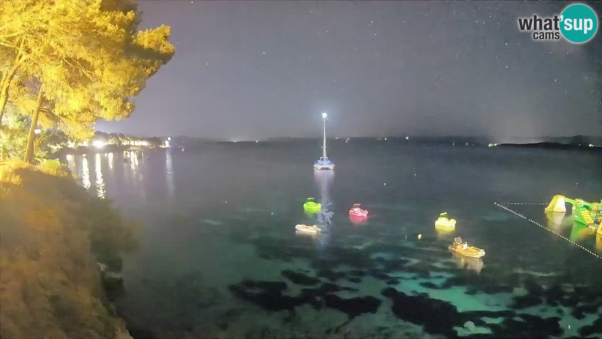 Webcam Potočine Beach Bol – Live View of Borak Beach, Brač Island