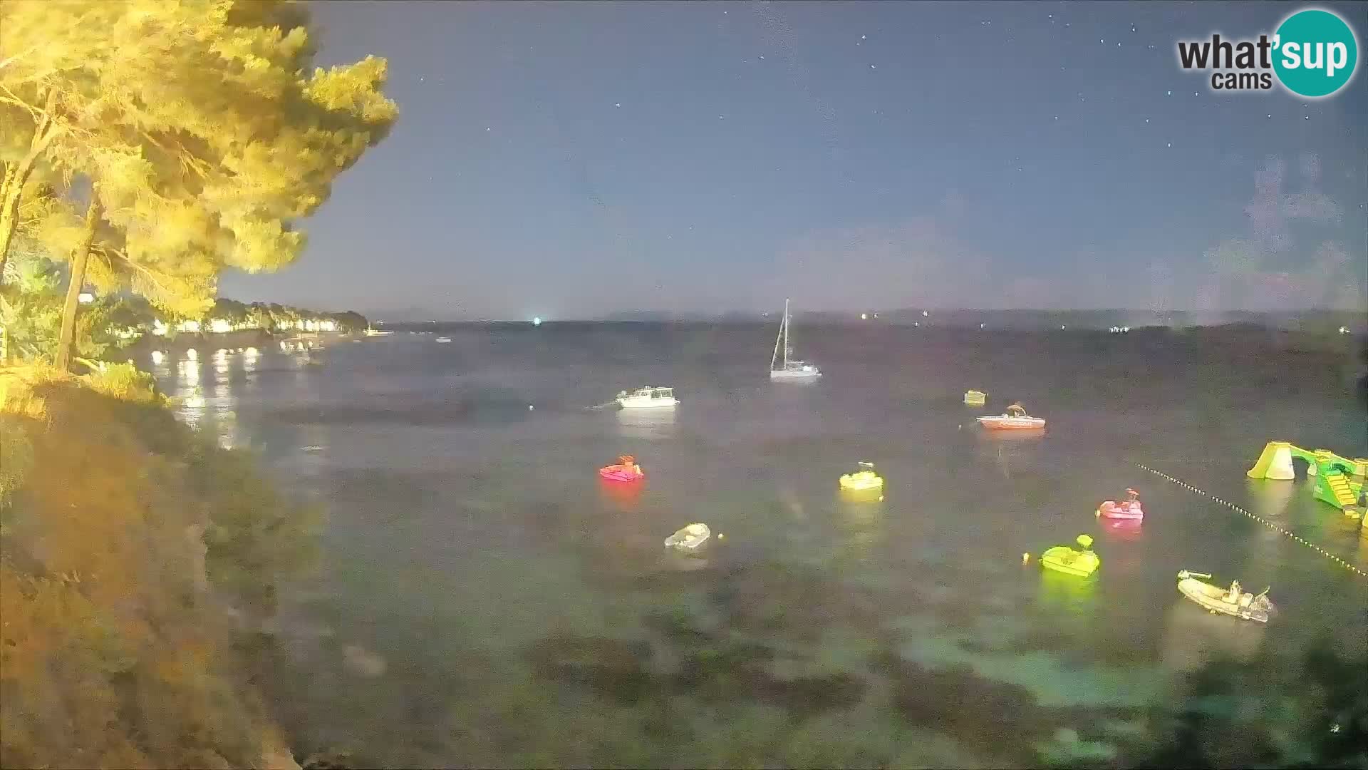 Webcam Potočine Beach Bol – Live View of Borak Beach, Brač Island