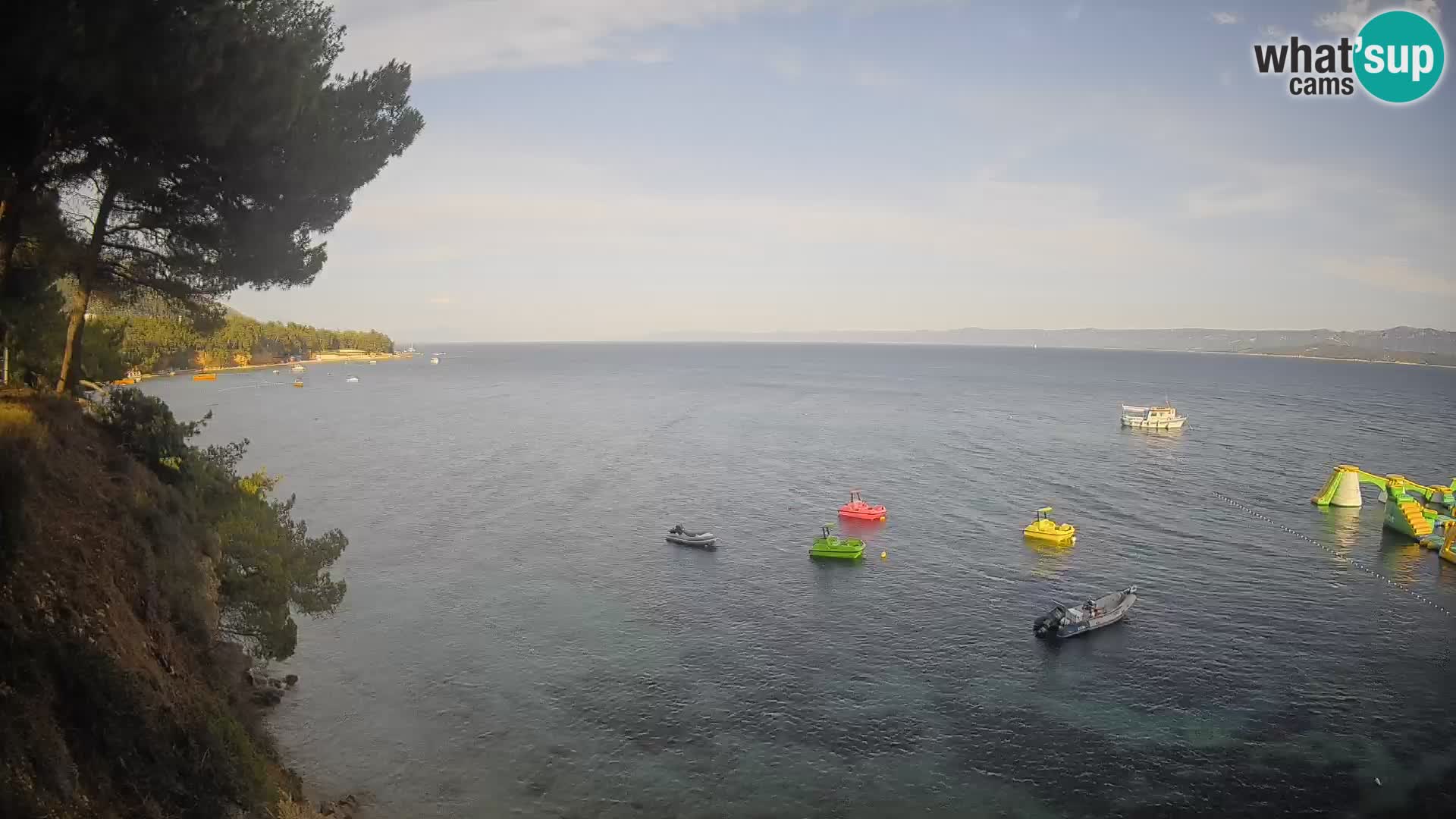 Webcam Potočine Beach Bol – Live View of Borak Beach, Brač Island