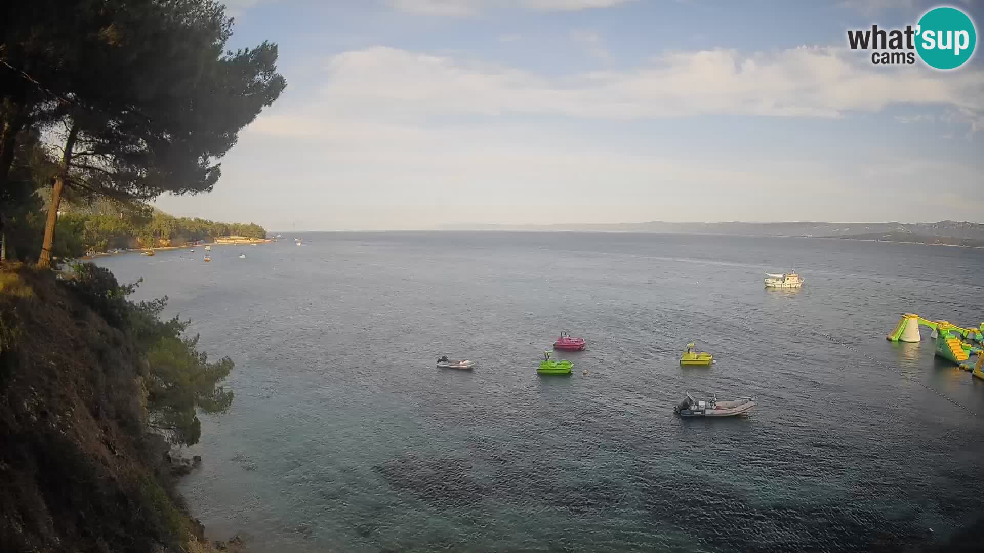 Webcam Playa Potočine Bol – Vista en vivo de Borak Beach, Isla de Brač