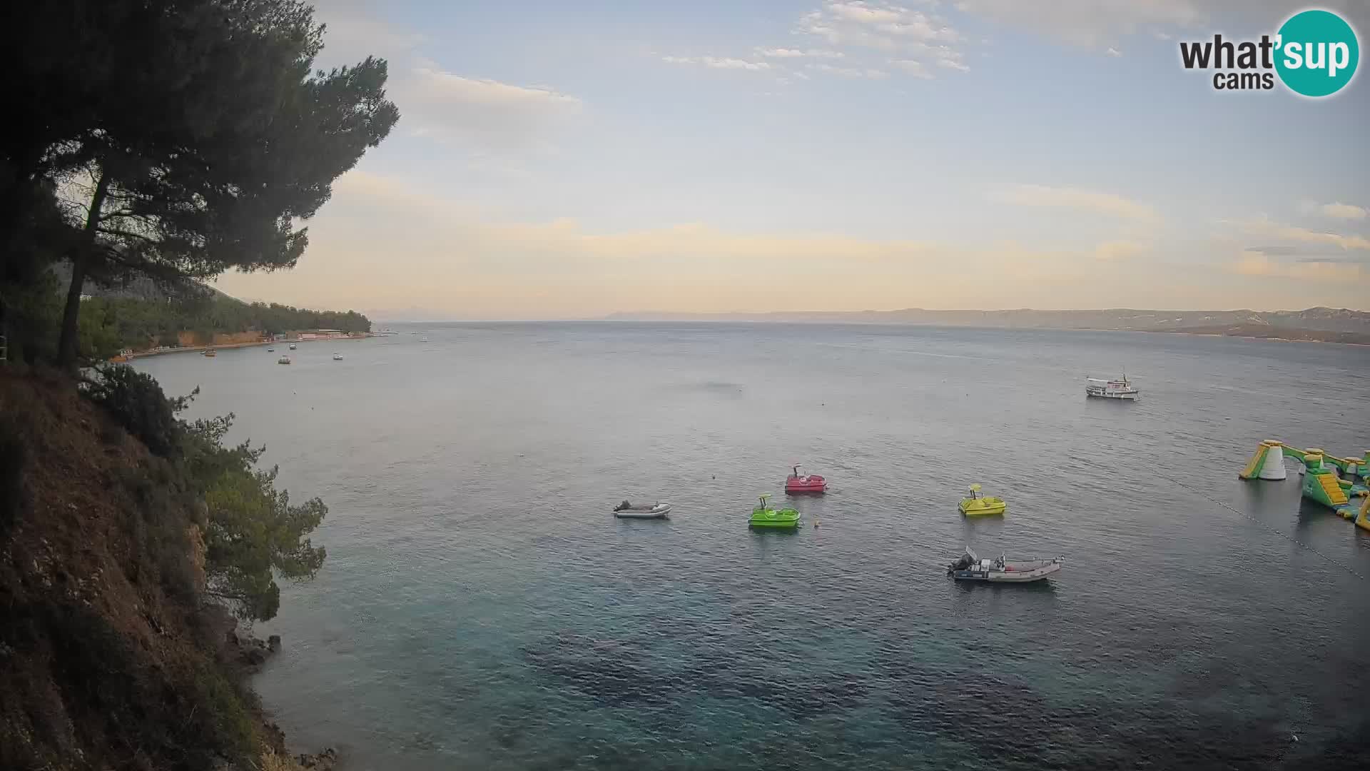 Webcam Potočine Beach Bol – Live View of Borak Beach, Brač Island