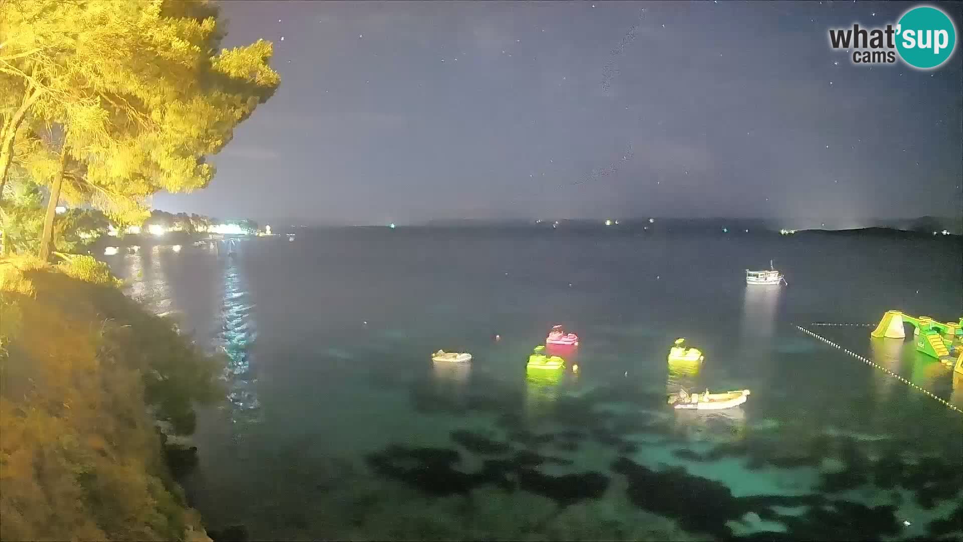 Webcam Potočine Beach Bol – Live View of Borak Beach, Brač Island