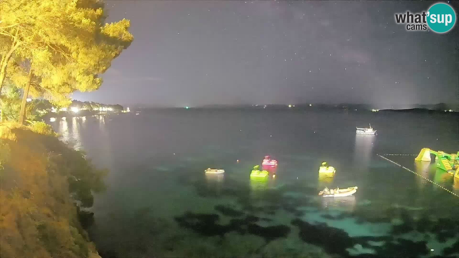 Webcam Playa Potočine Bol – Vista en vivo de Borak Beach, Isla de Brač