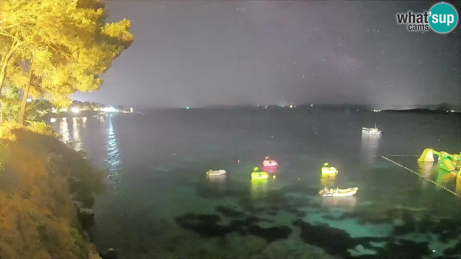 Webcam Potočine Beach Bol – Live View of Borak Beach, Brač Island