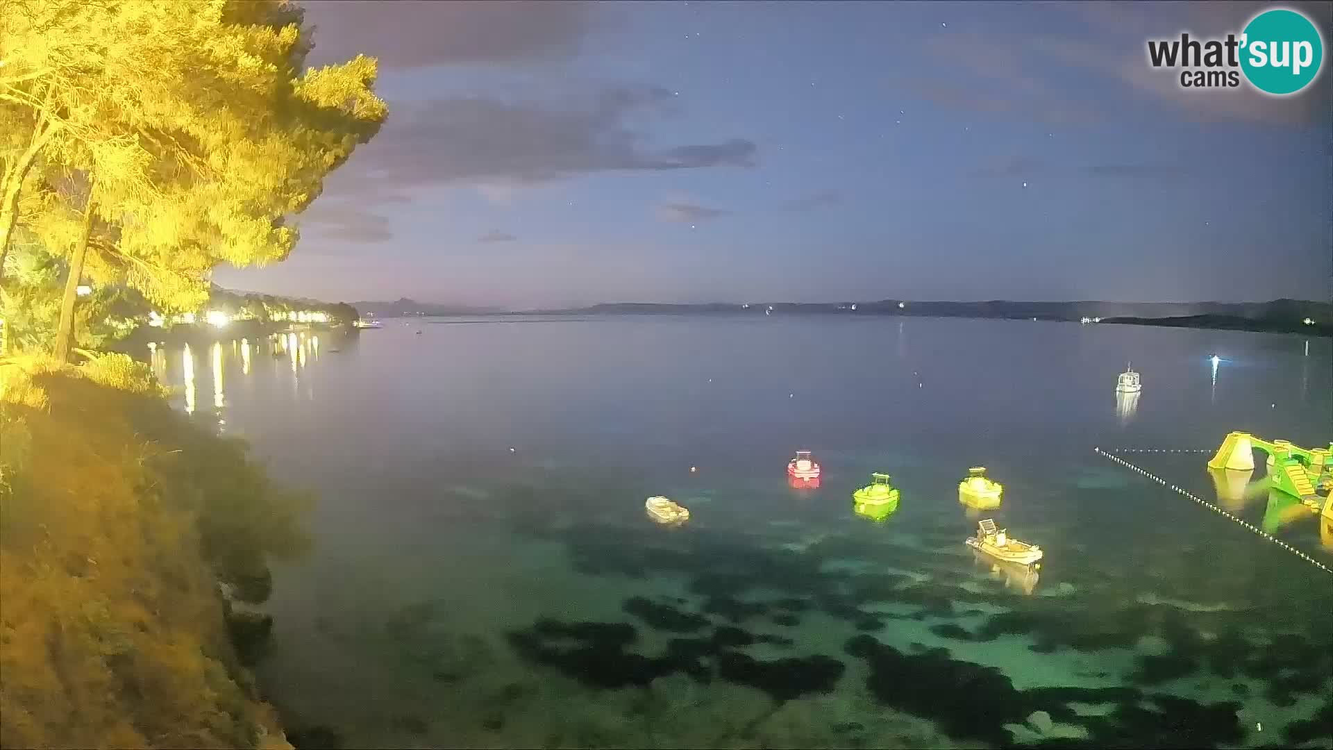 Webcam Potočine Beach Bol – Live View of Borak Beach, Brač Island
