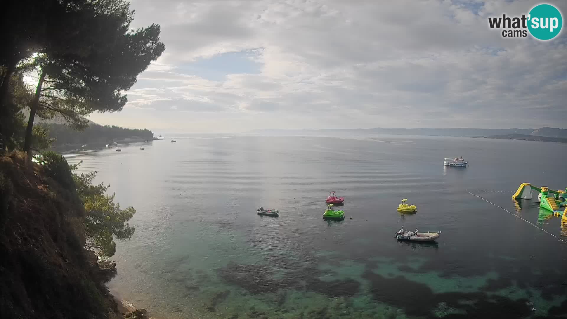Webcam Potočine Beach Bol – Live View of Borak Beach, Brač Island