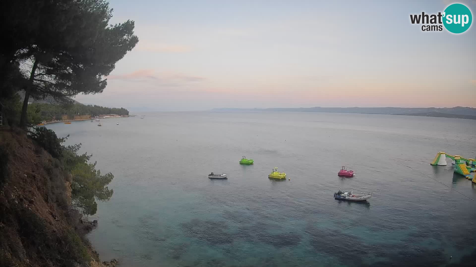 Webcam Strand Potočine Bol – Liveblick auf Borak Beach, Insel Brač