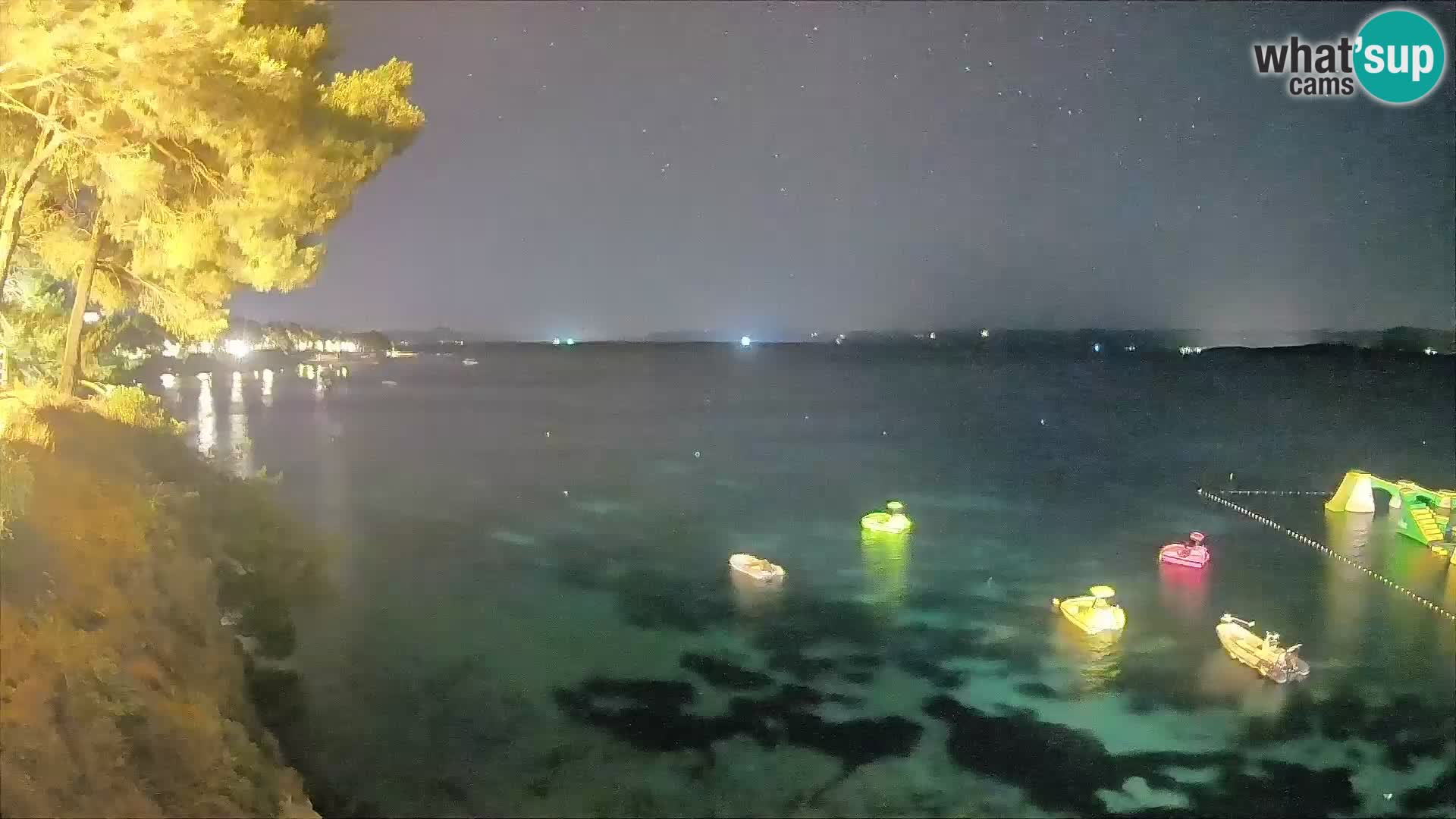 Webcam Potočine Beach Bol – Live View of Borak Beach, Brač Island