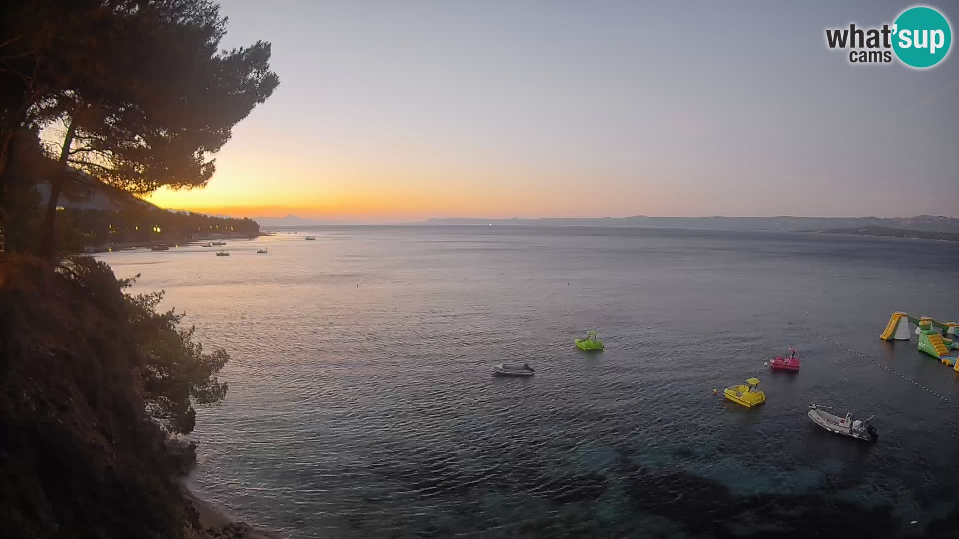 Webcam Potočine Beach Bol – Live View of Borak Beach, Brač Island