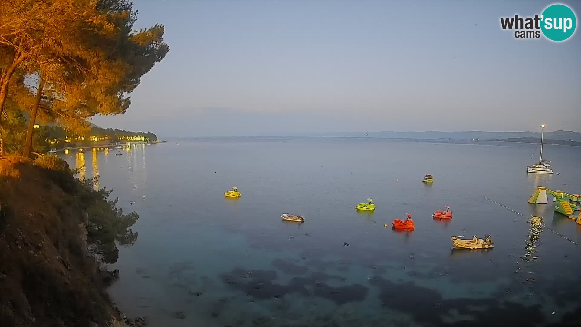 Webcam Potočine Beach Bol – Live View of Borak Beach, Brač Island