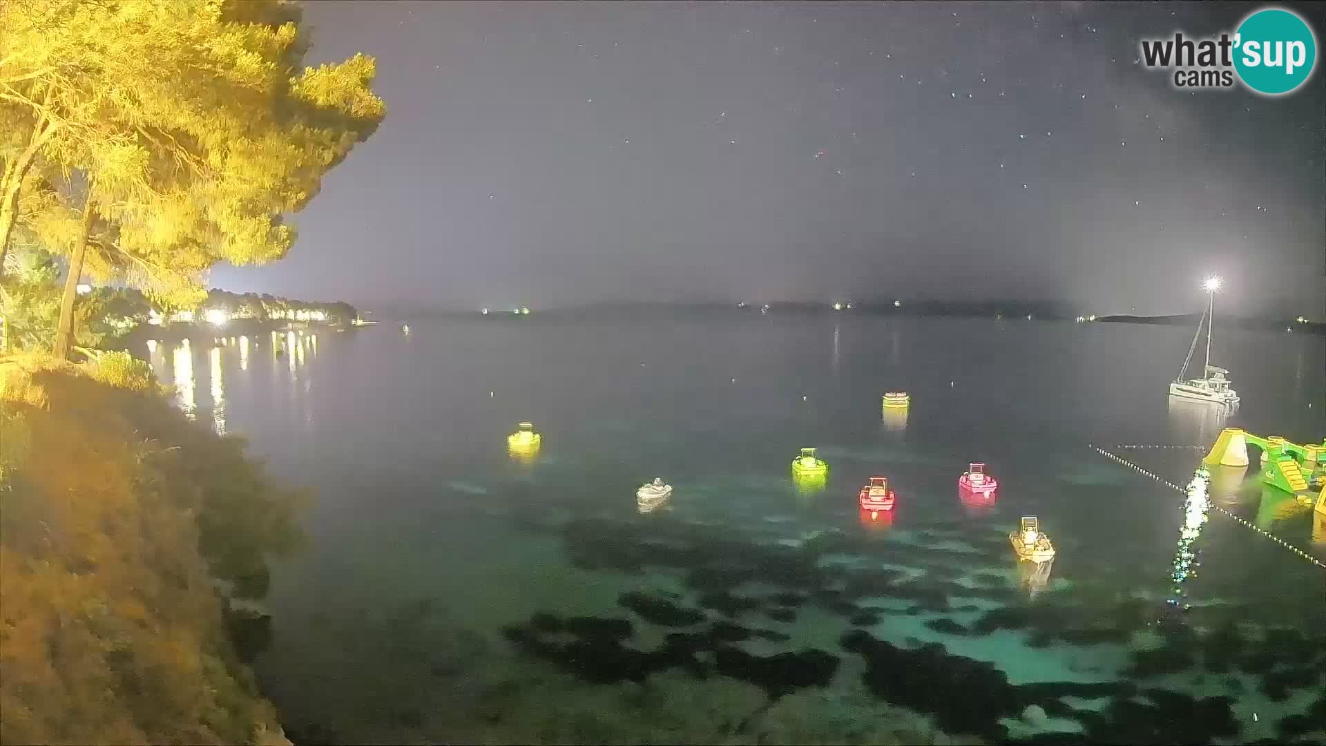 Webcam Potočine Beach Bol – Live View of Borak Beach, Brač Island