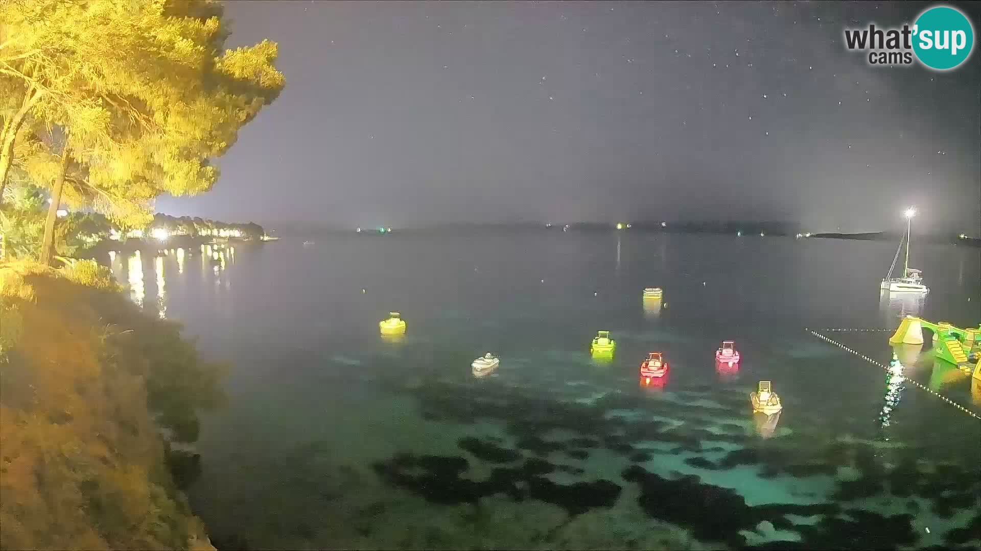 Webcam Potočine Beach Bol – Live View of Borak Beach, Brač Island