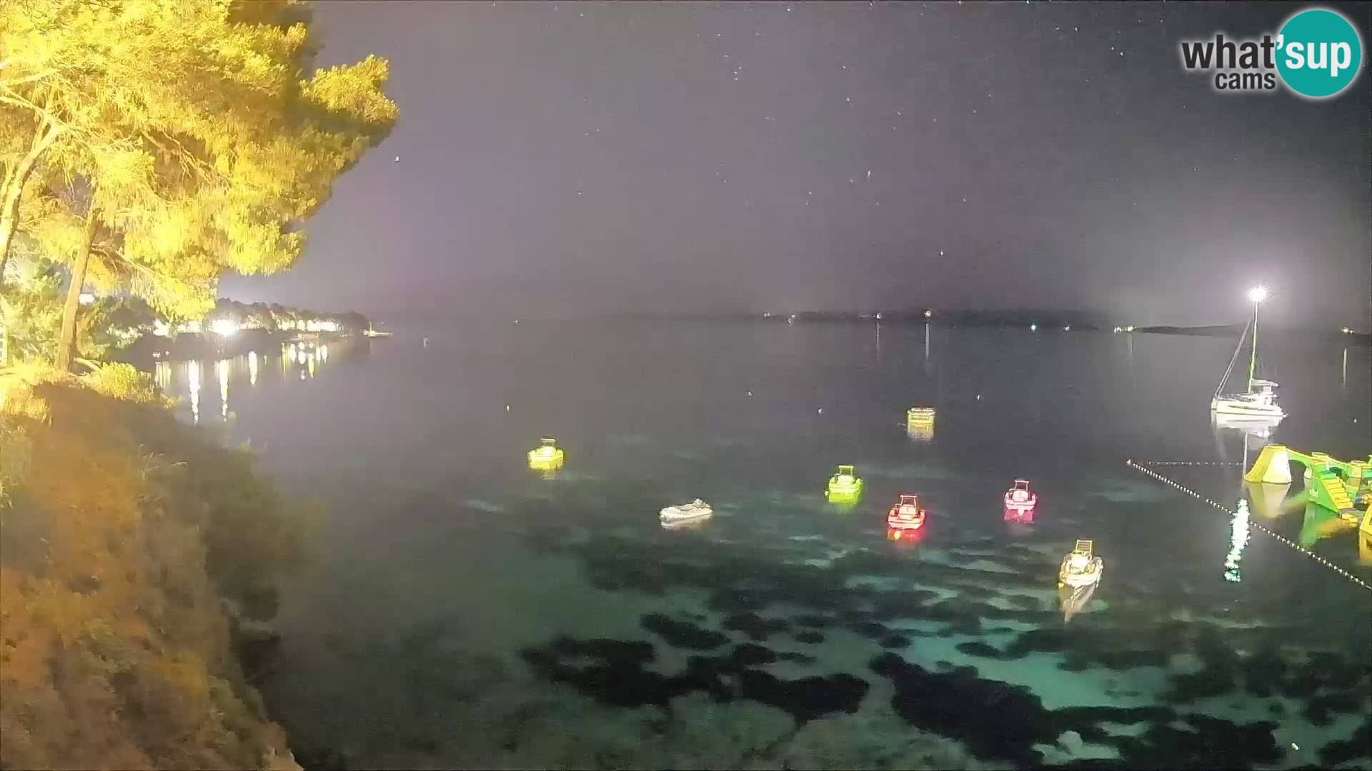 Webcam Playa Potočine Bol – Vista en vivo de Borak Beach, Isla de Brač