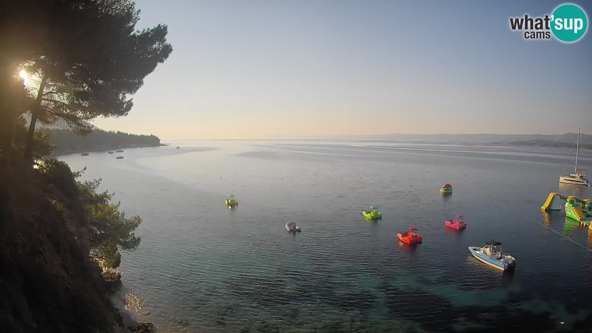 Webcam Potočine Beach Bol – Live View of Borak Beach, Brač Island