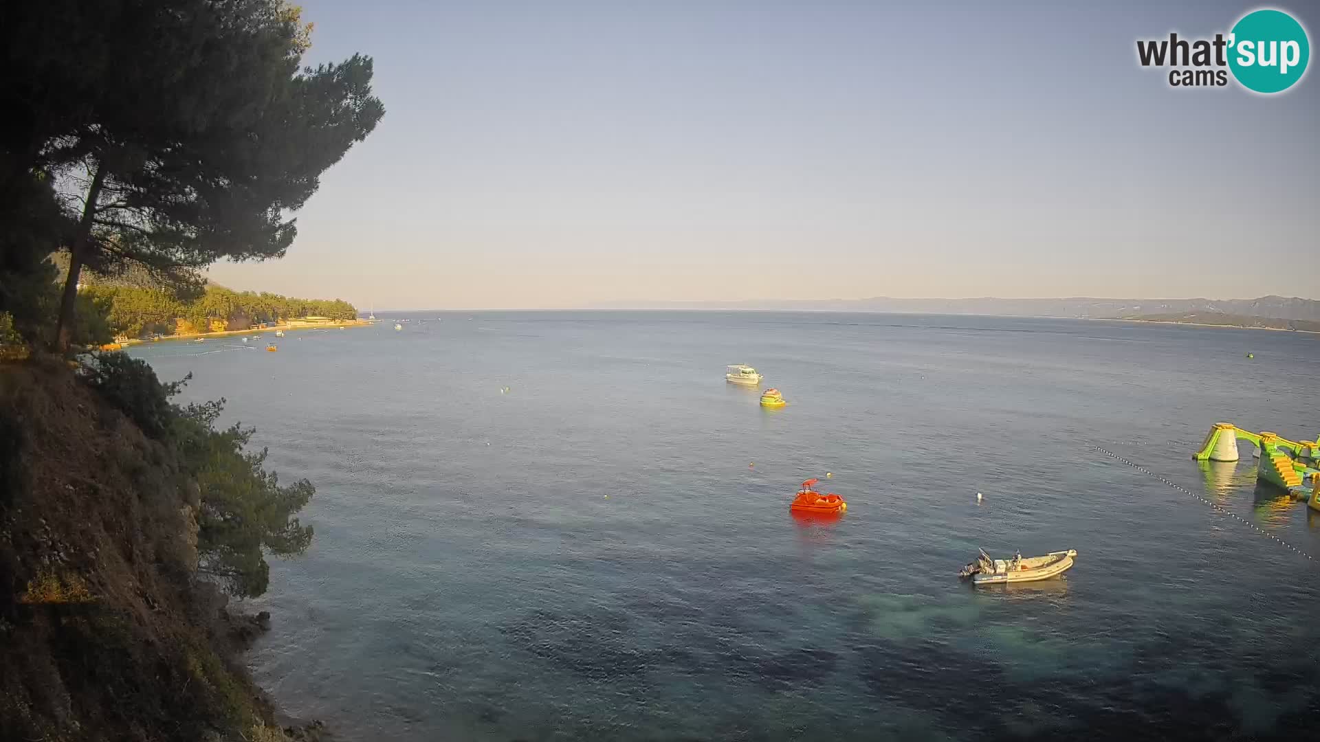 Webcam Playa Potočine Bol – Vista en vivo de Borak Beach, Isla de Brač