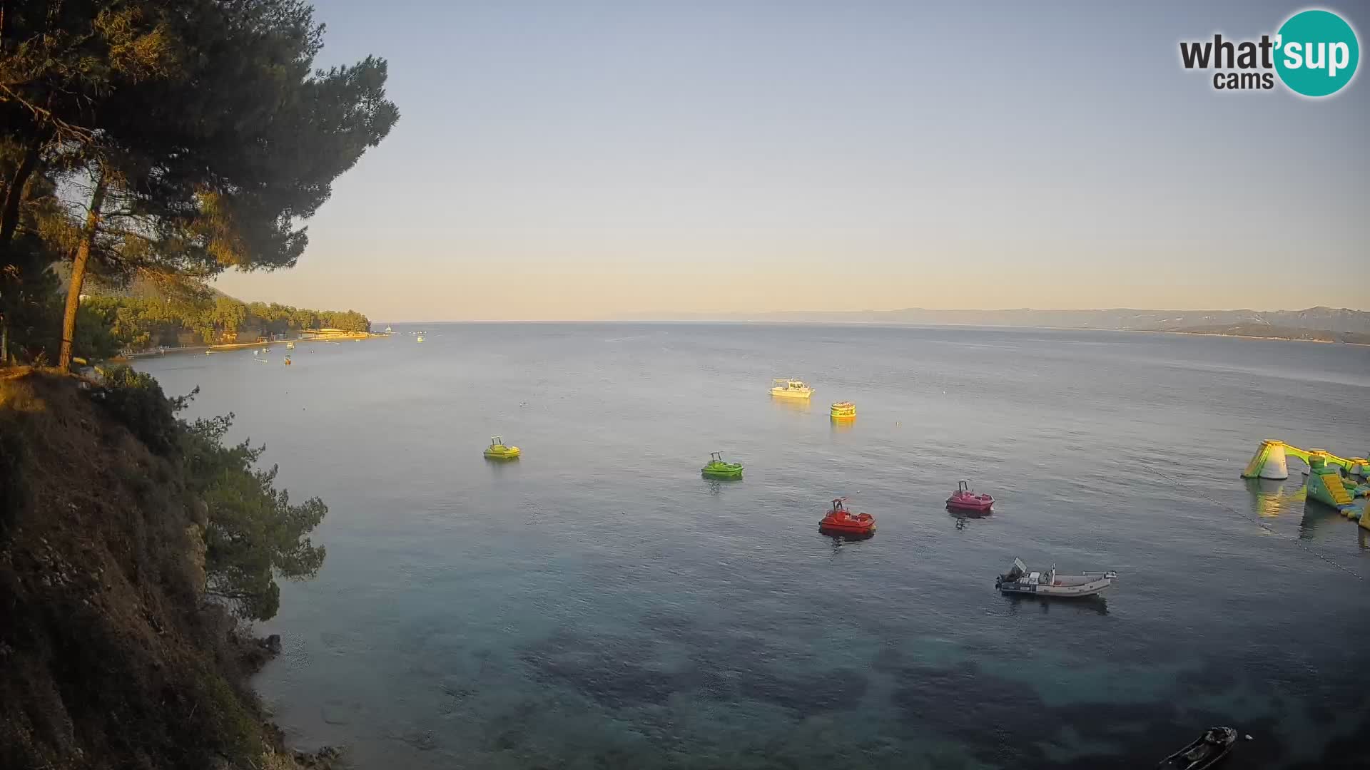 Webcam Playa Potočine Bol – Vista en vivo de Borak Beach, Isla de Brač