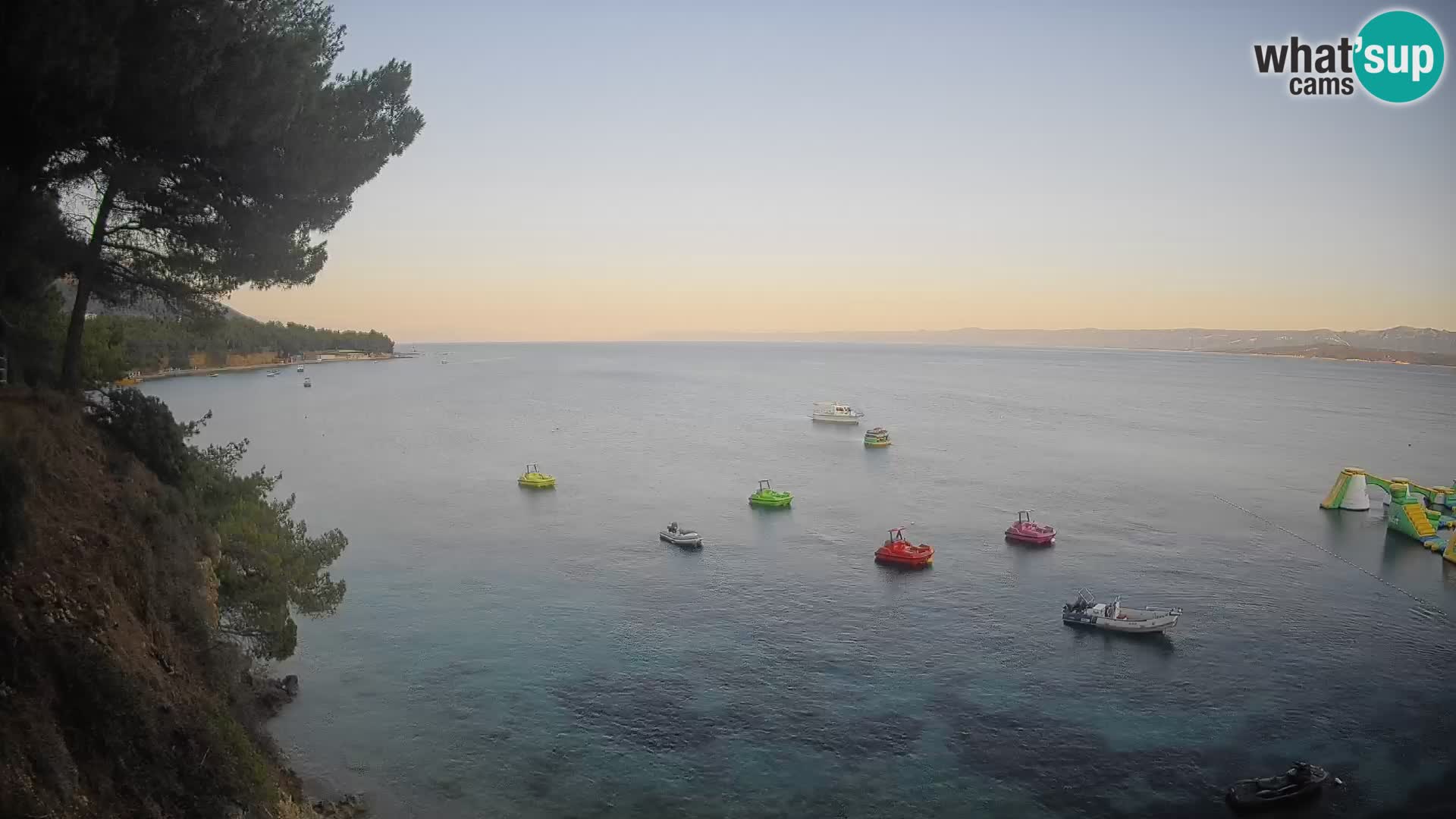 Webcam Potočine Beach Bol – Live View of Borak Beach, Brač Island