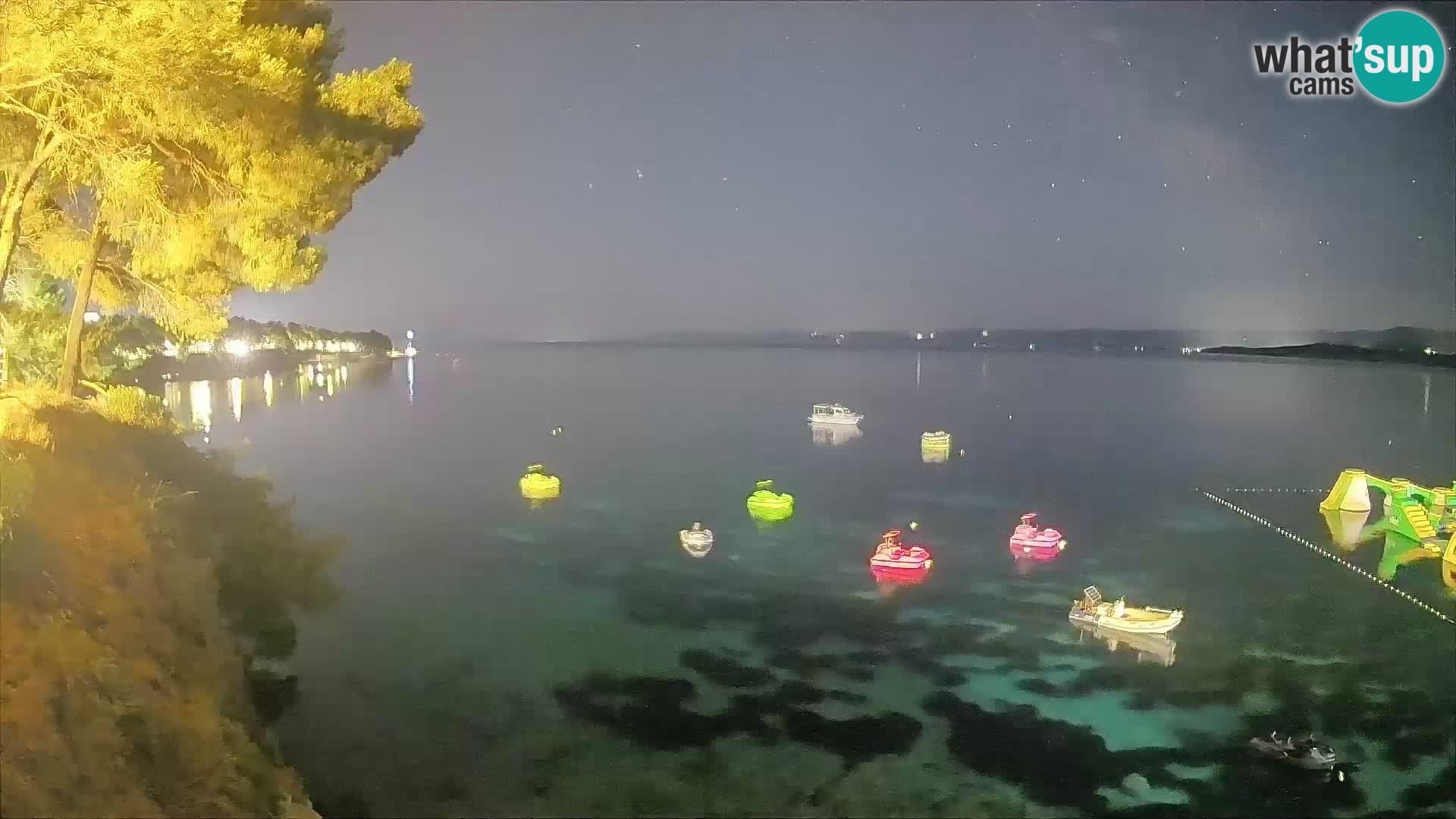 Webcam Potočine Beach Bol – Live View of Borak Beach, Brač Island