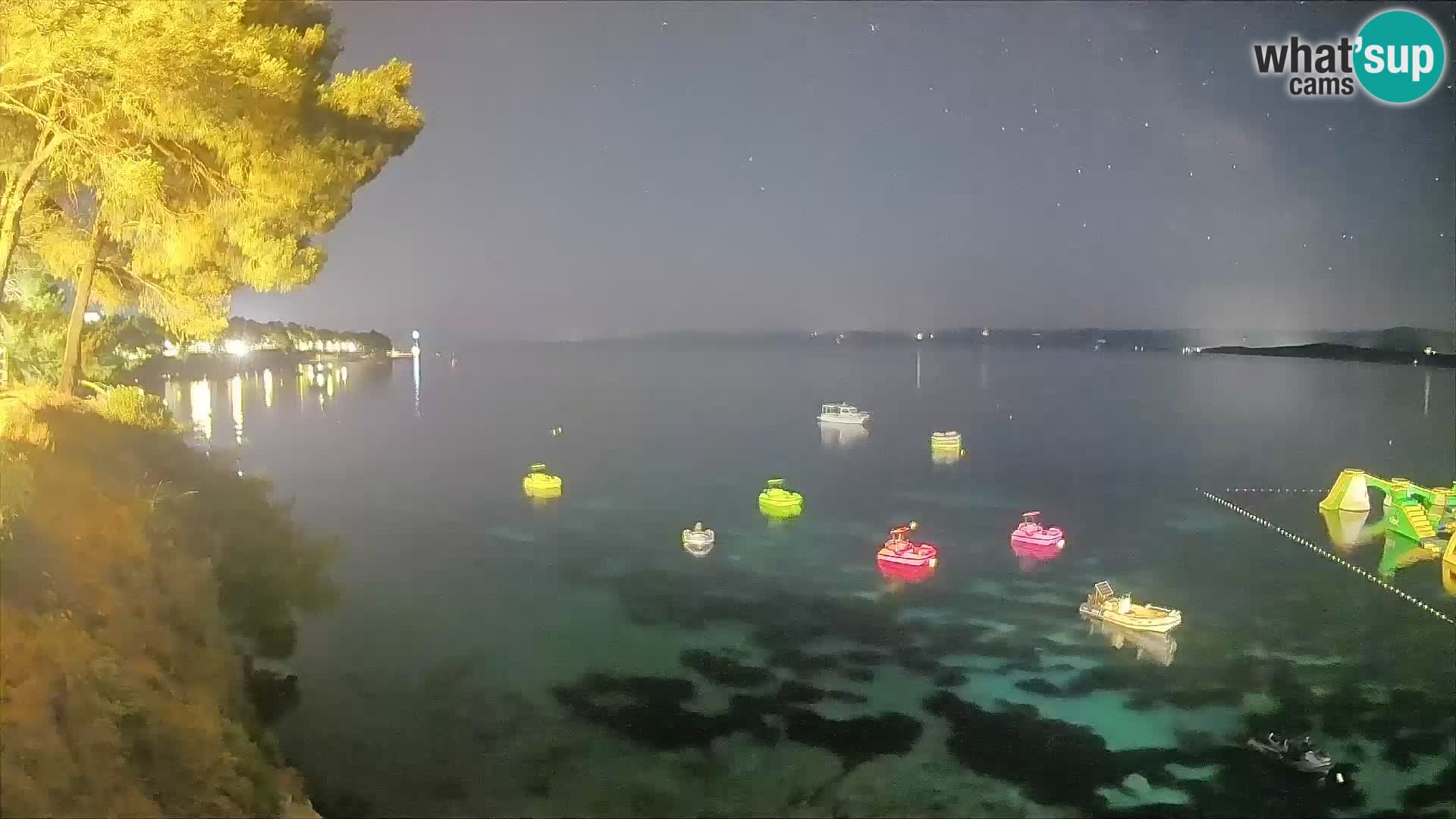 Webcam Potočine Beach Bol – Live View of Borak Beach, Brač Island