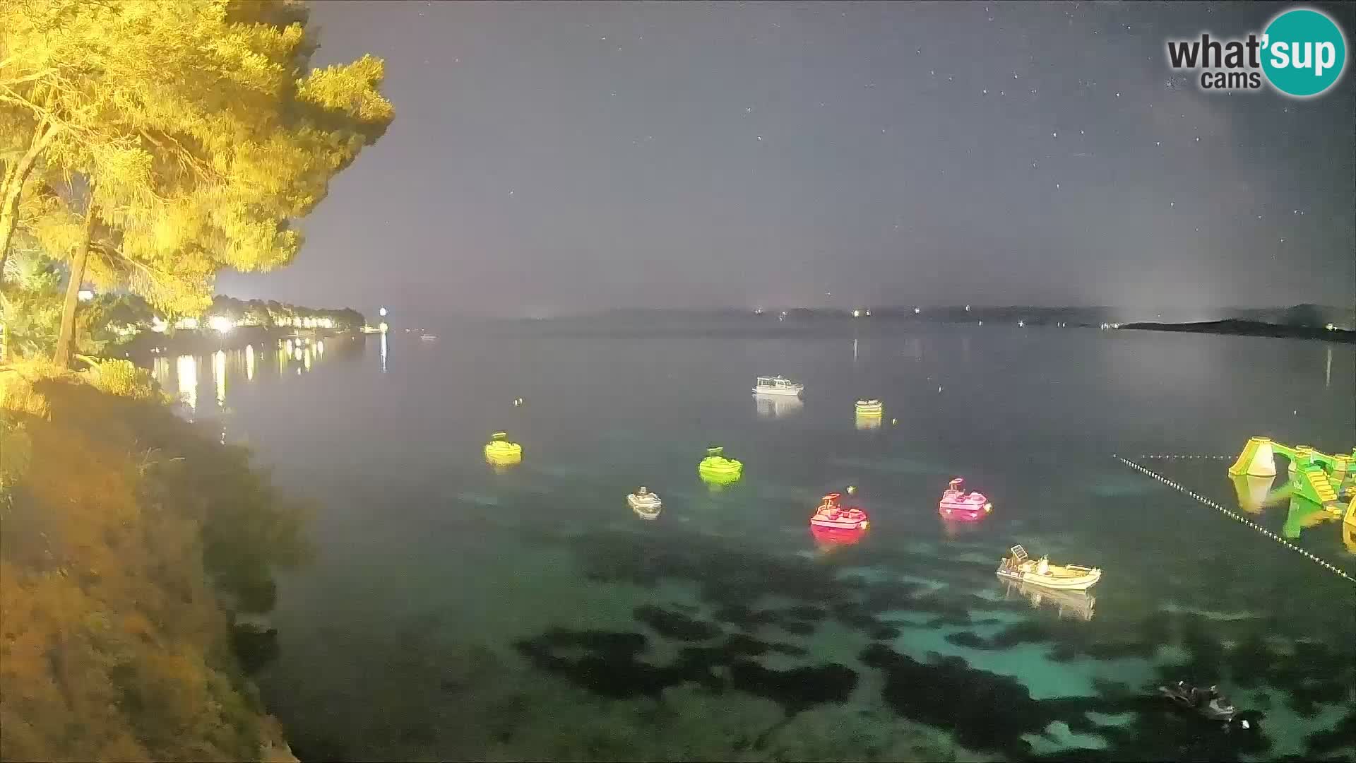 Webcam plage Potočine Bol – Vue en direct sur Borak Beach, île de Brač