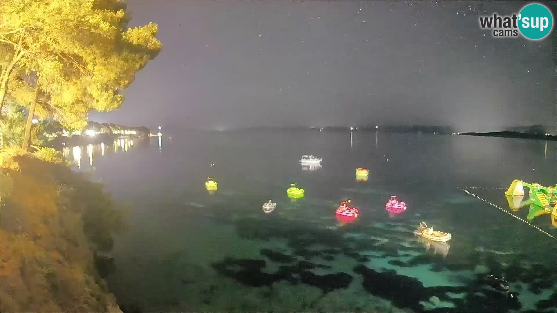 Webcam plage Potočine Bol – Vue en direct sur Borak Beach, île de Brač