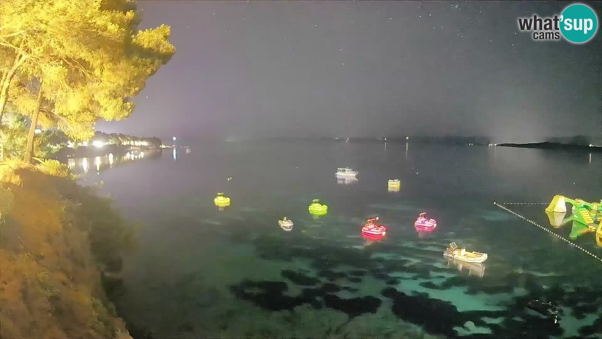 Webcam plage Potočine Bol – Vue en direct sur Borak Beach, île de Brač