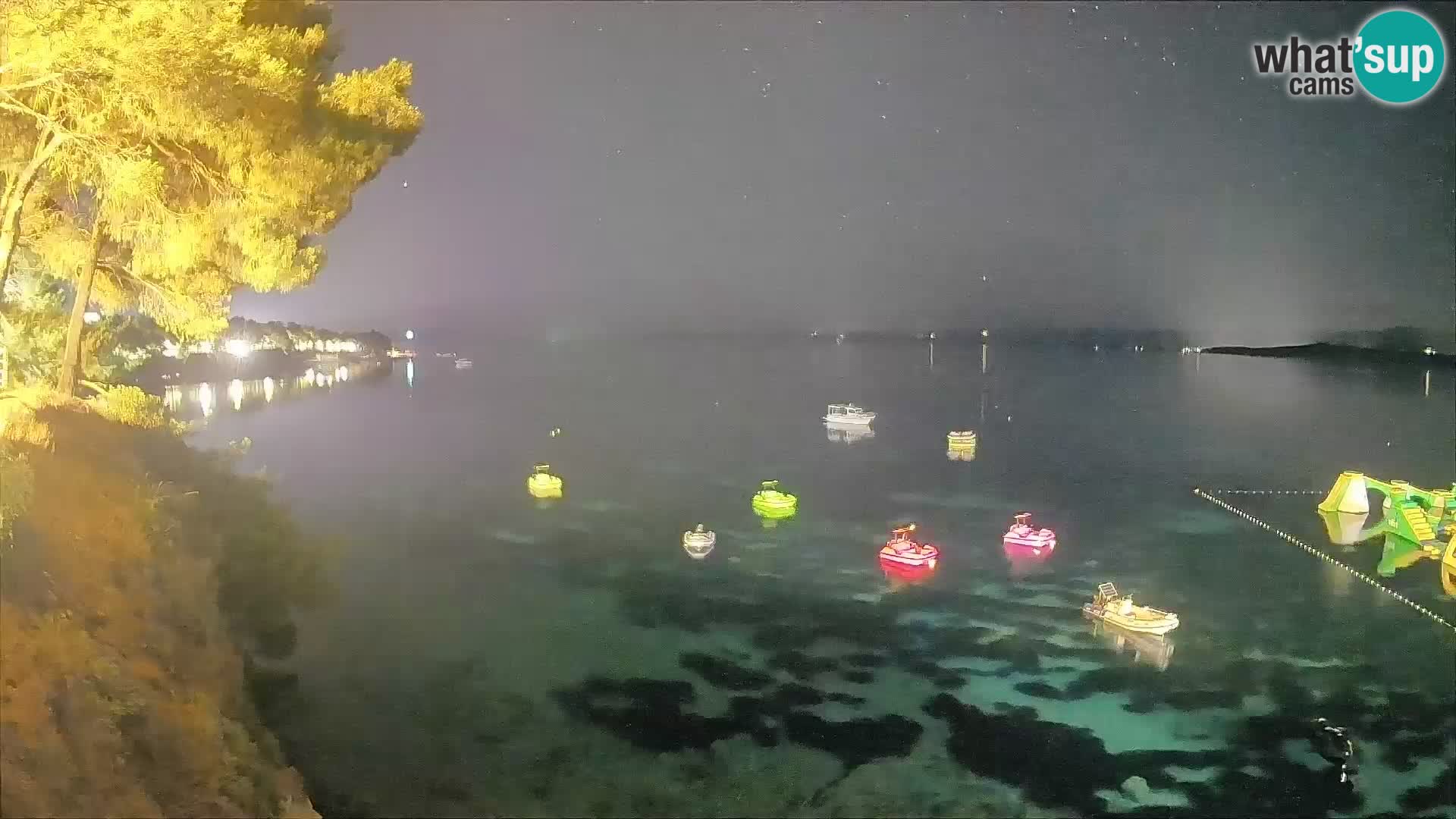 Webcam Potočine Beach Bol – Live View of Borak Beach, Brač Island