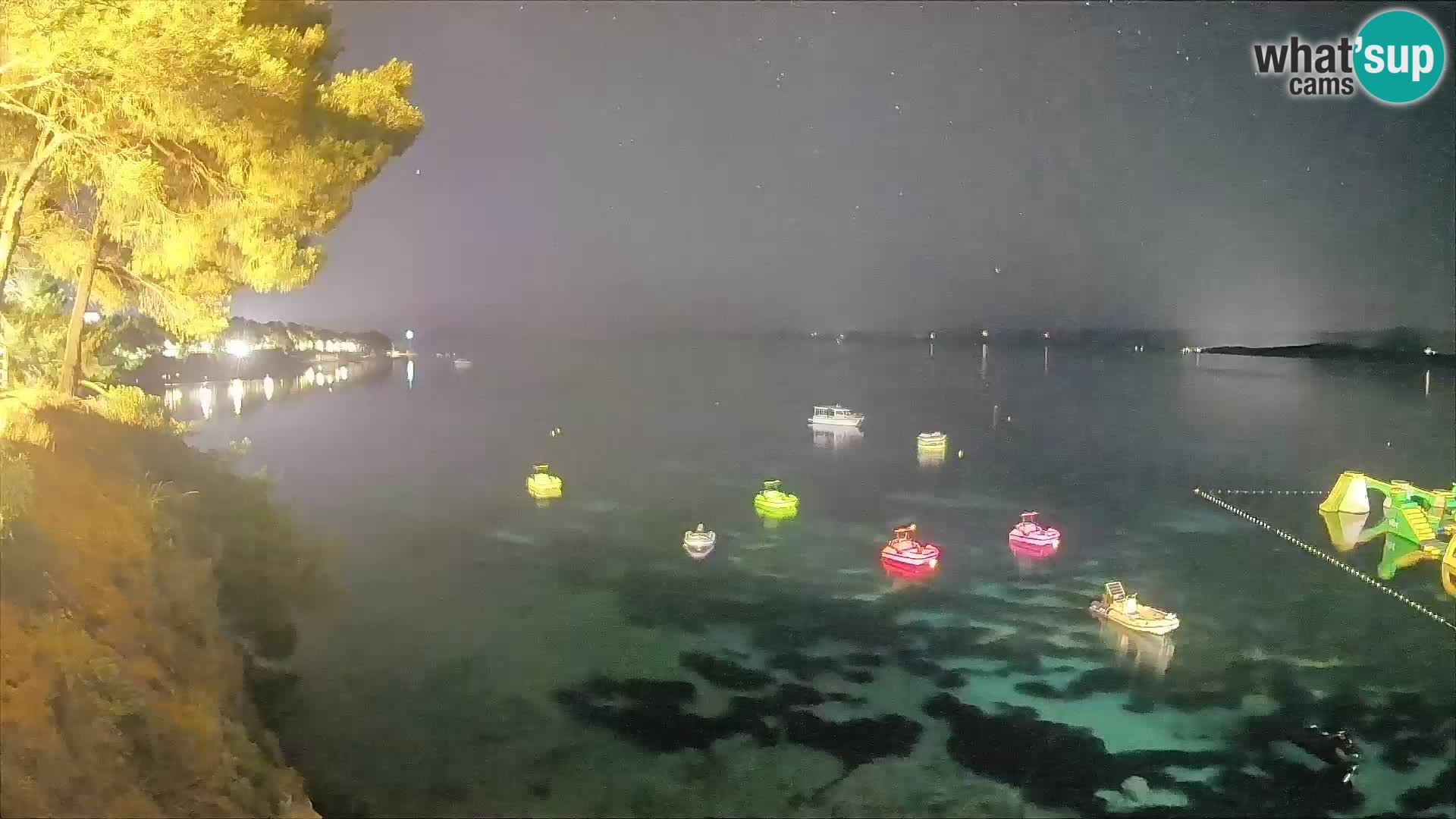 Webcam Potočine Beach Bol – Live View of Borak Beach, Brač Island