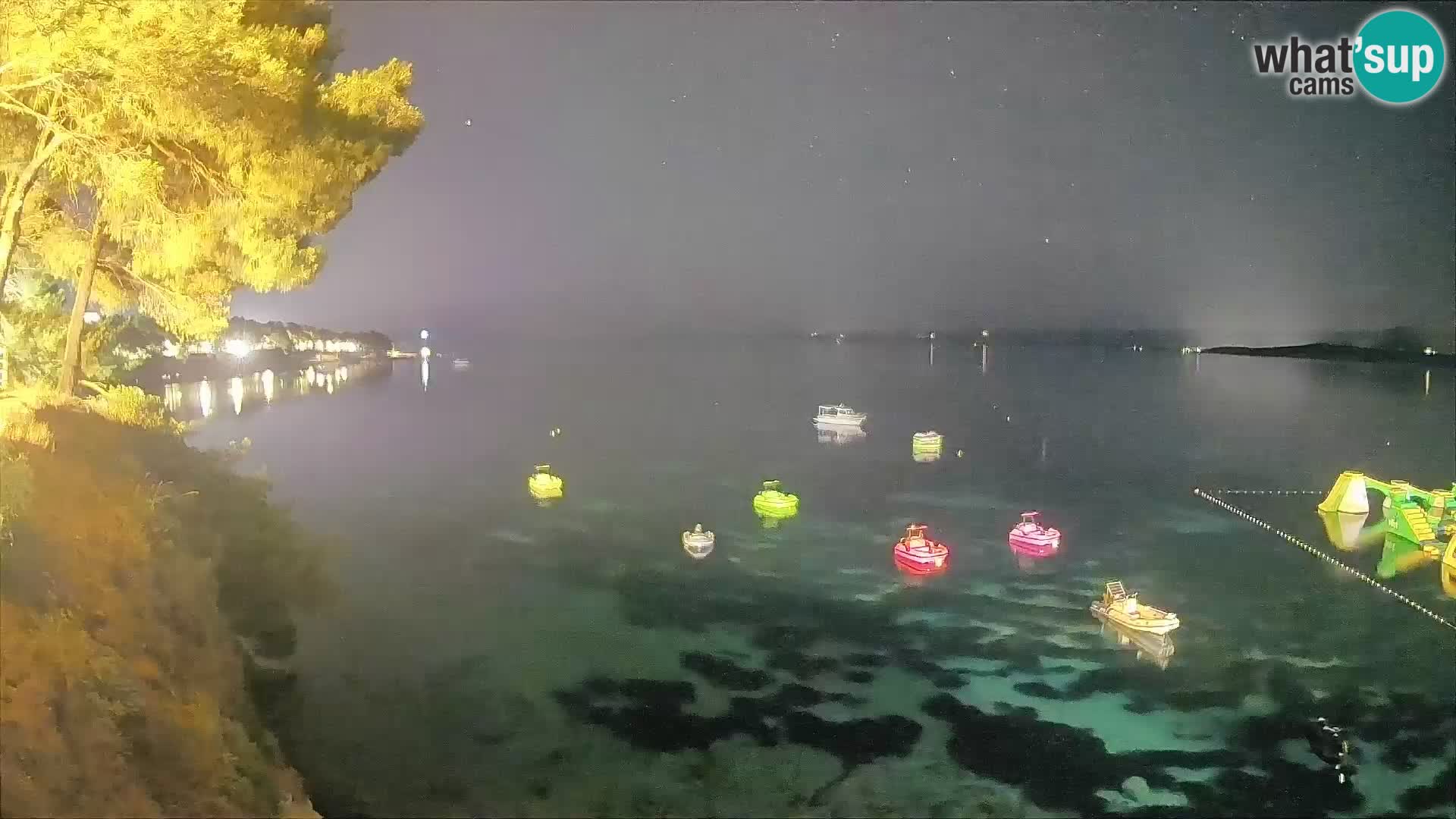 Webcam Strand Potočine Bol – Liveblick auf Borak Beach, Insel Brač