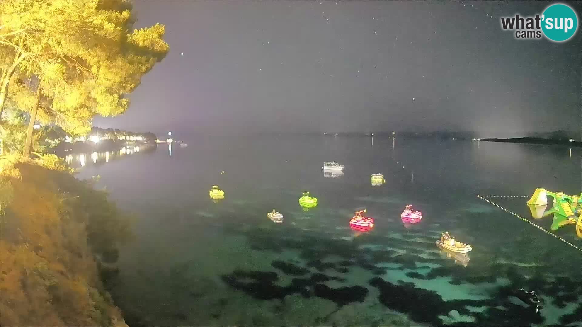 Webcam Potočine Beach Bol – Live View of Borak Beach, Brač Island