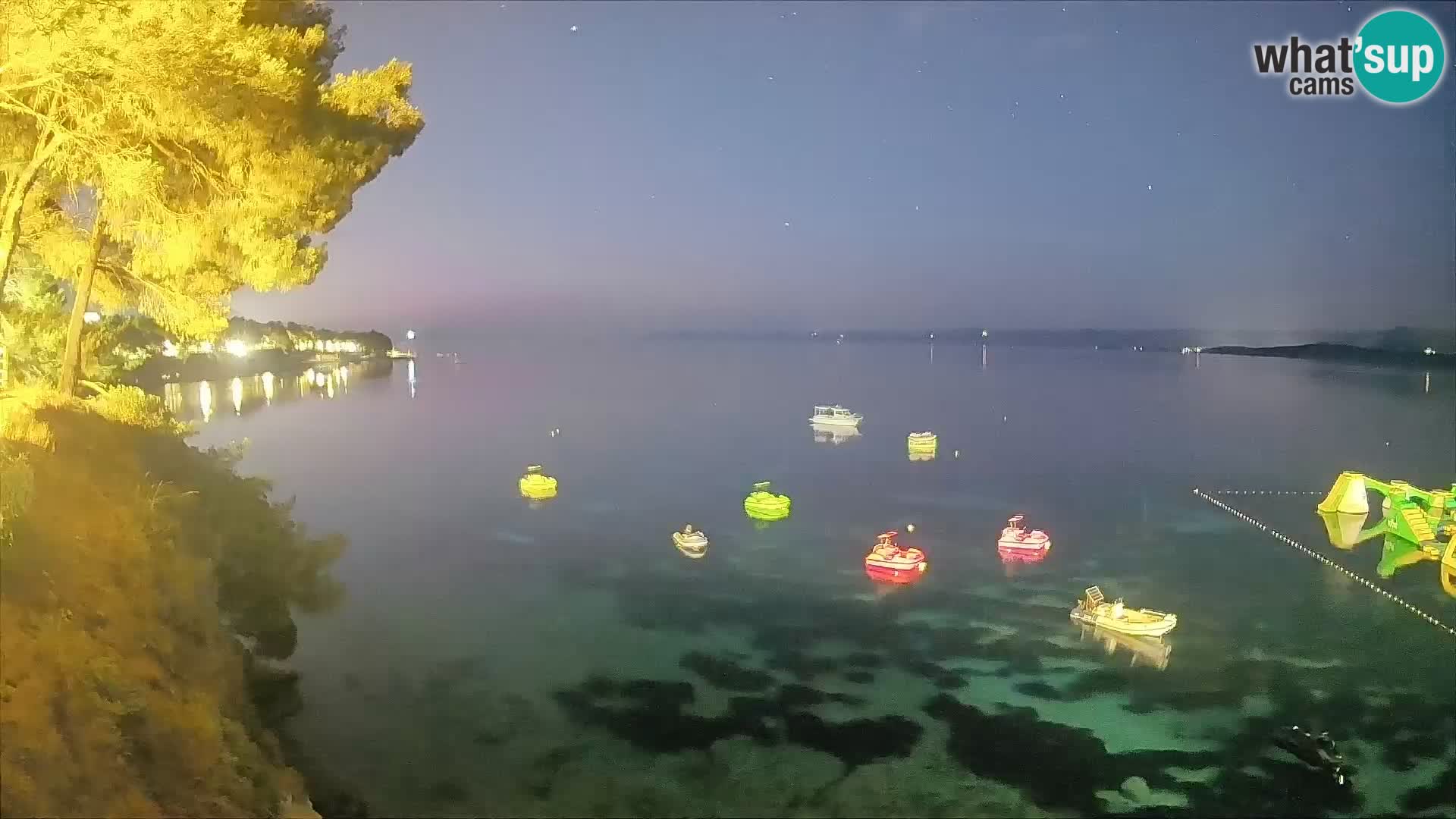 Webcam Potočine Beach Bol – Live View of Borak Beach, Brač Island