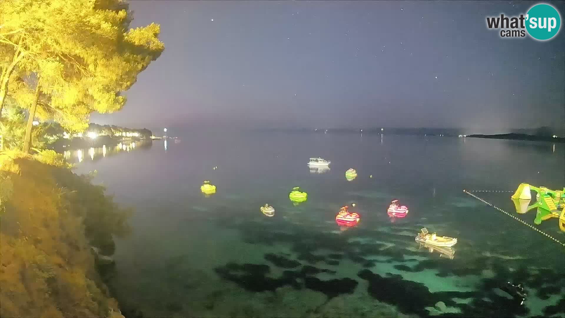 Webcam Potočine Beach Bol – Live View of Borak Beach, Brač Island
