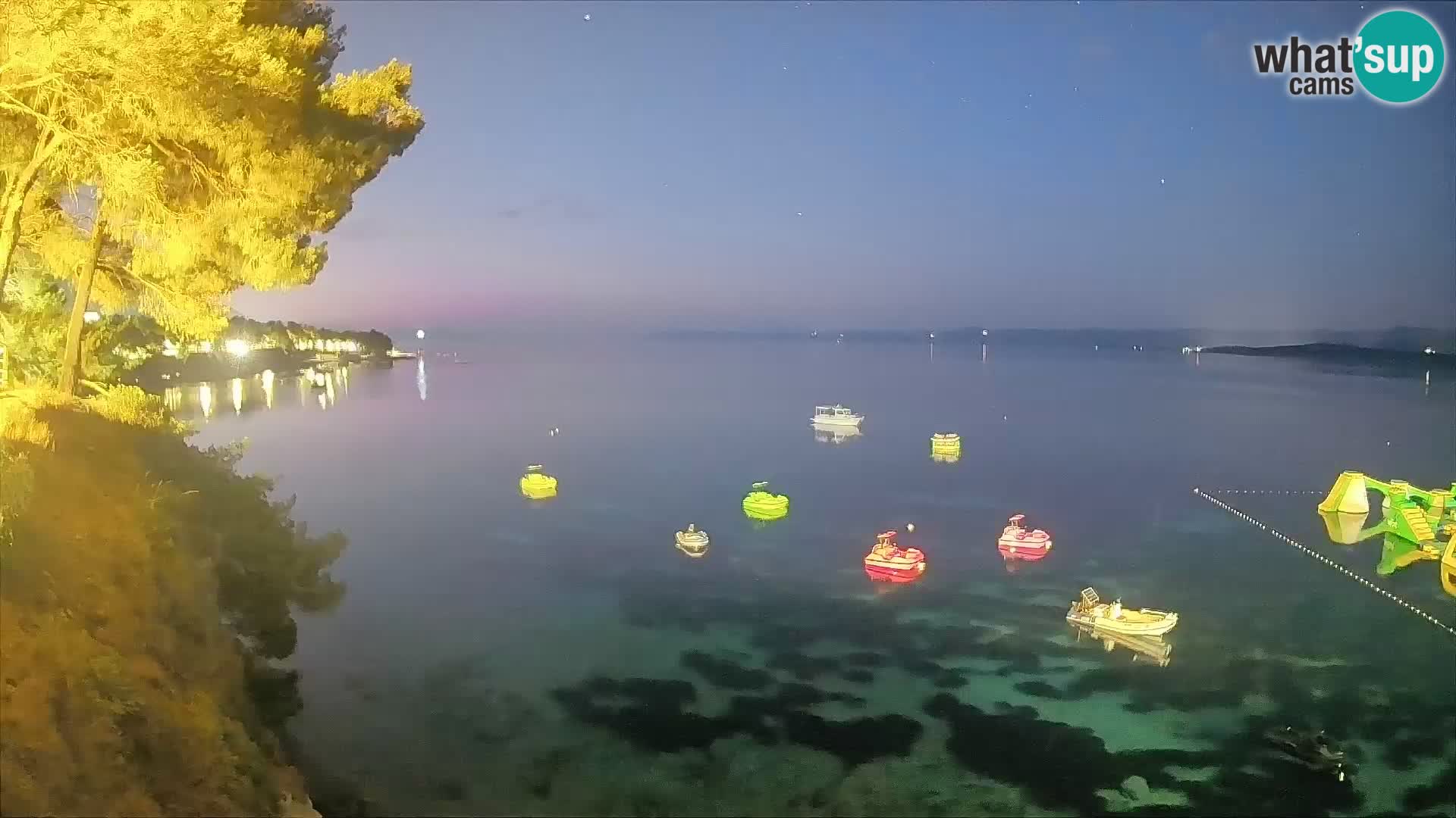 Webcam Potočine Beach Bol – Live View of Borak Beach, Brač Island