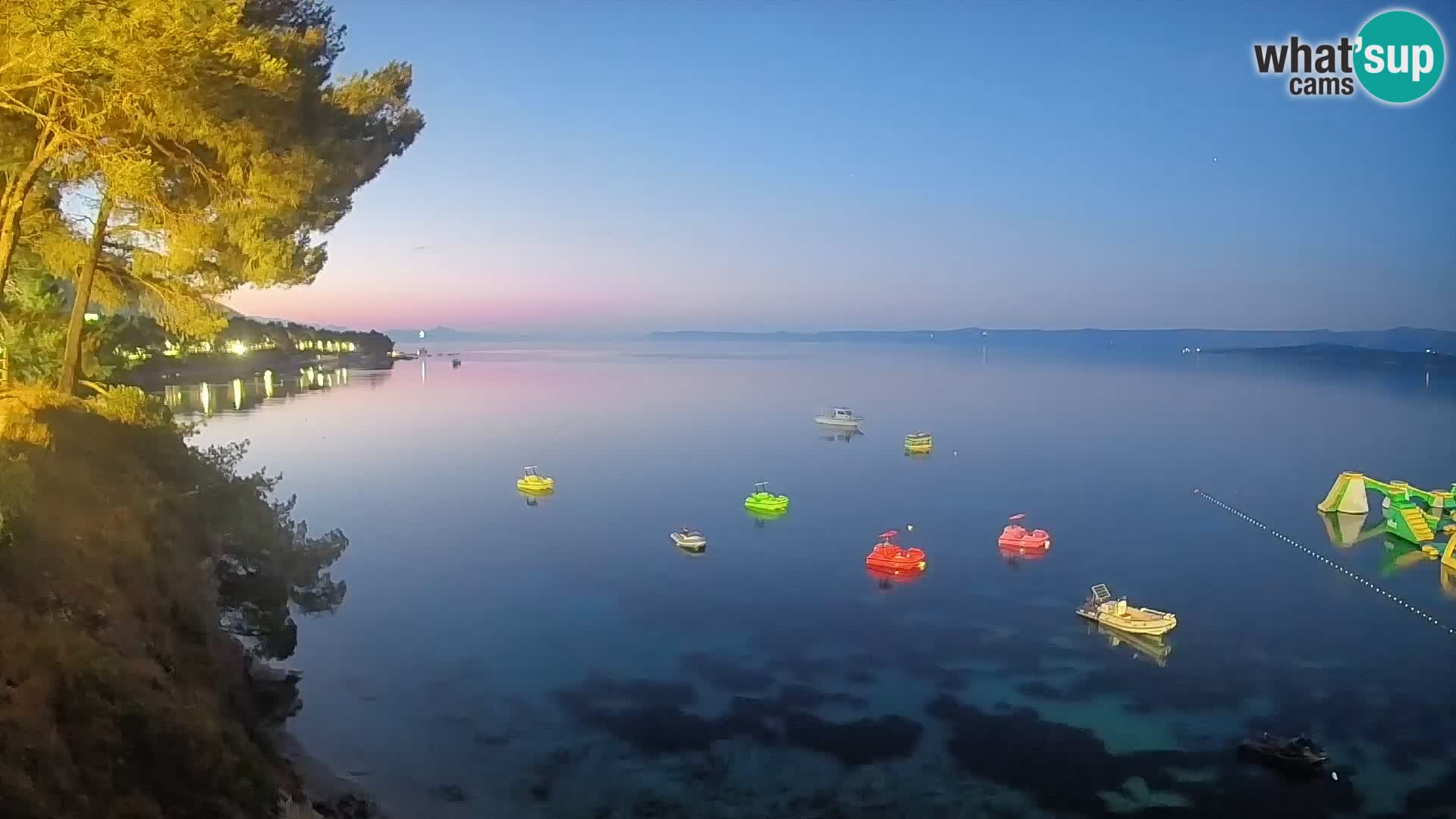 Webcam Strand Potočine Bol – Liveblick auf Borak Beach, Insel Brač