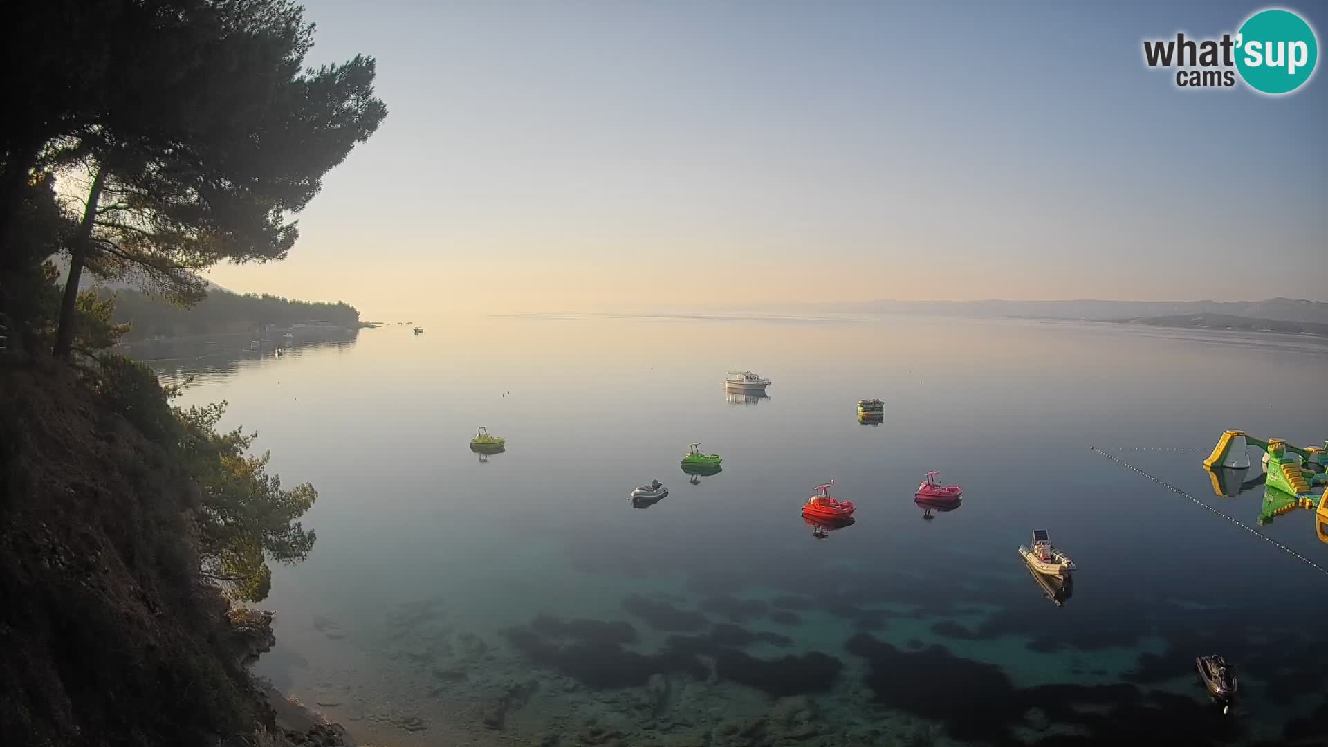Webcam Potočine Beach Bol – Live View of Borak Beach, Brač Island