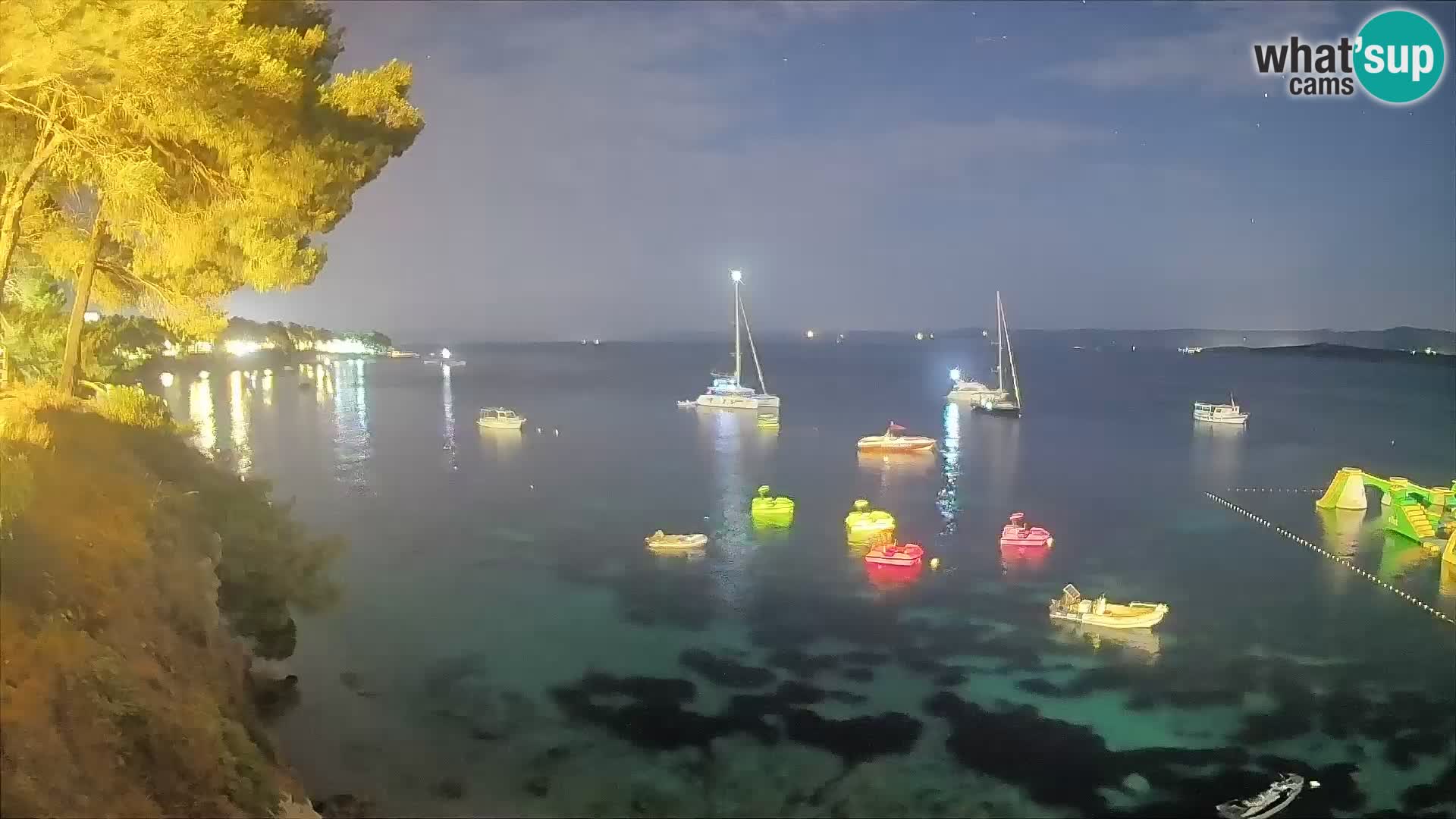 Webcam Potočine Beach Bol – Live View of Borak Beach, Brač Island