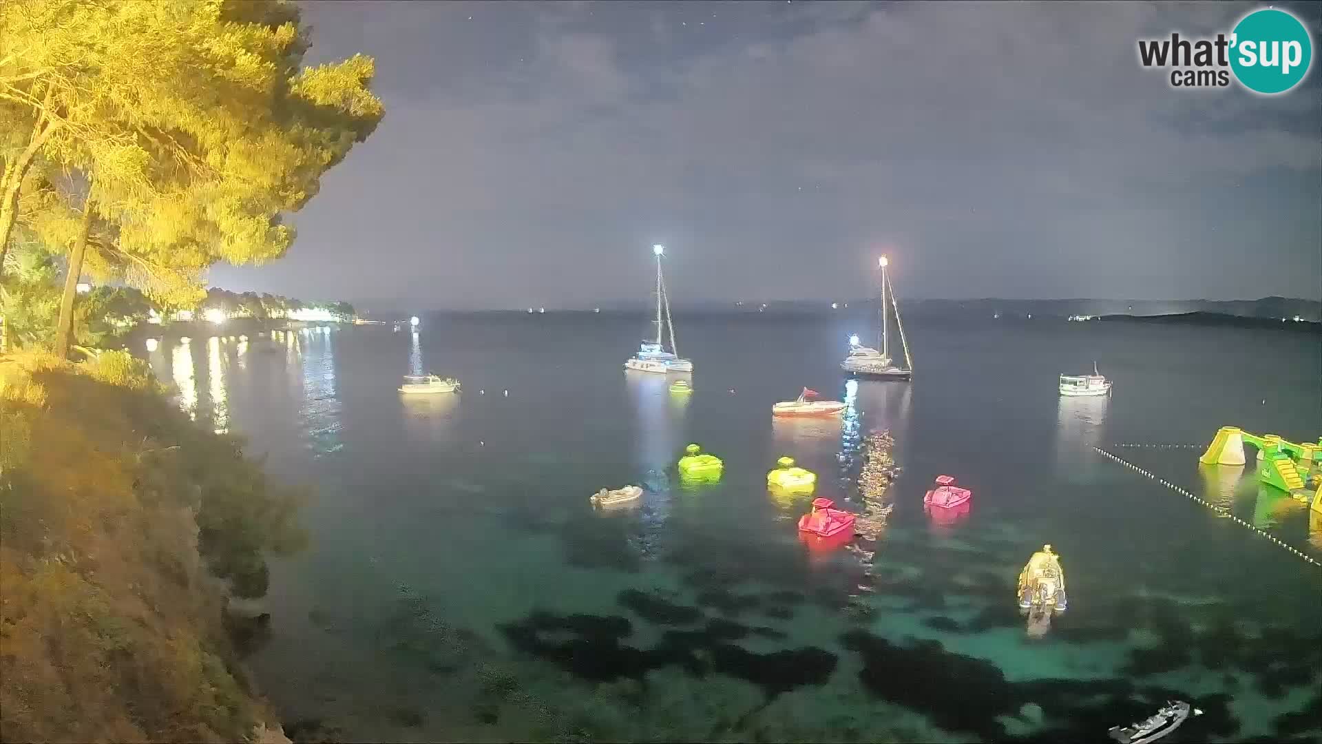 Webcam Potočine Beach Bol – Live View of Borak Beach, Brač Island
