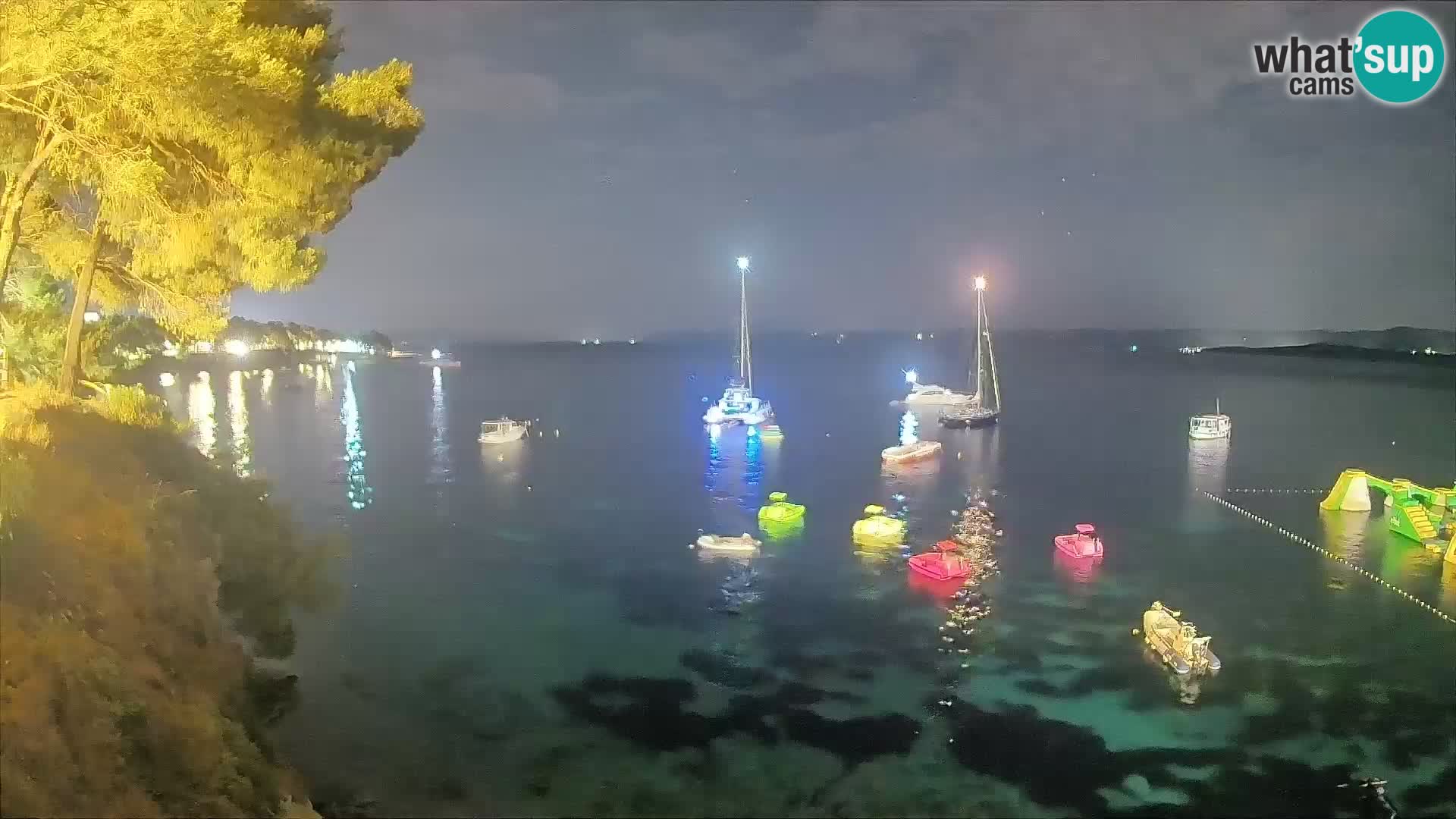 Webcam Strand Potočine Bol – Liveblick auf Borak Beach, Insel Brač