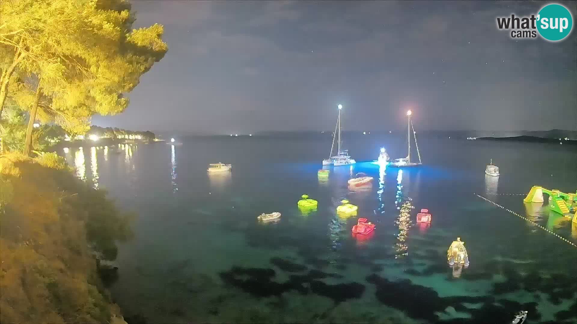 Webcam Potočine Beach Bol – Live View of Borak Beach, Brač Island