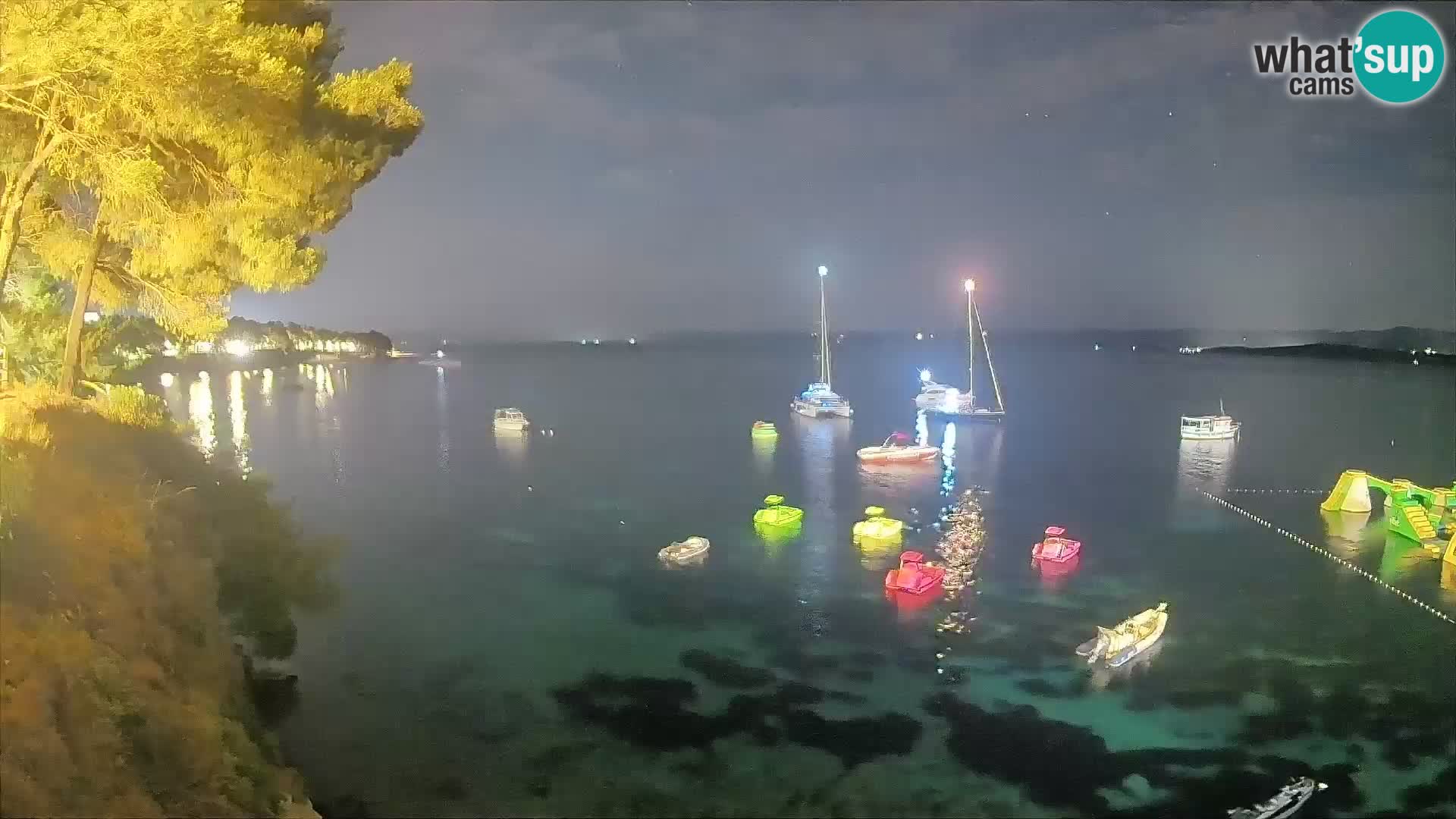 Webcam Potočine Beach Bol – Live View of Borak Beach, Brač Island